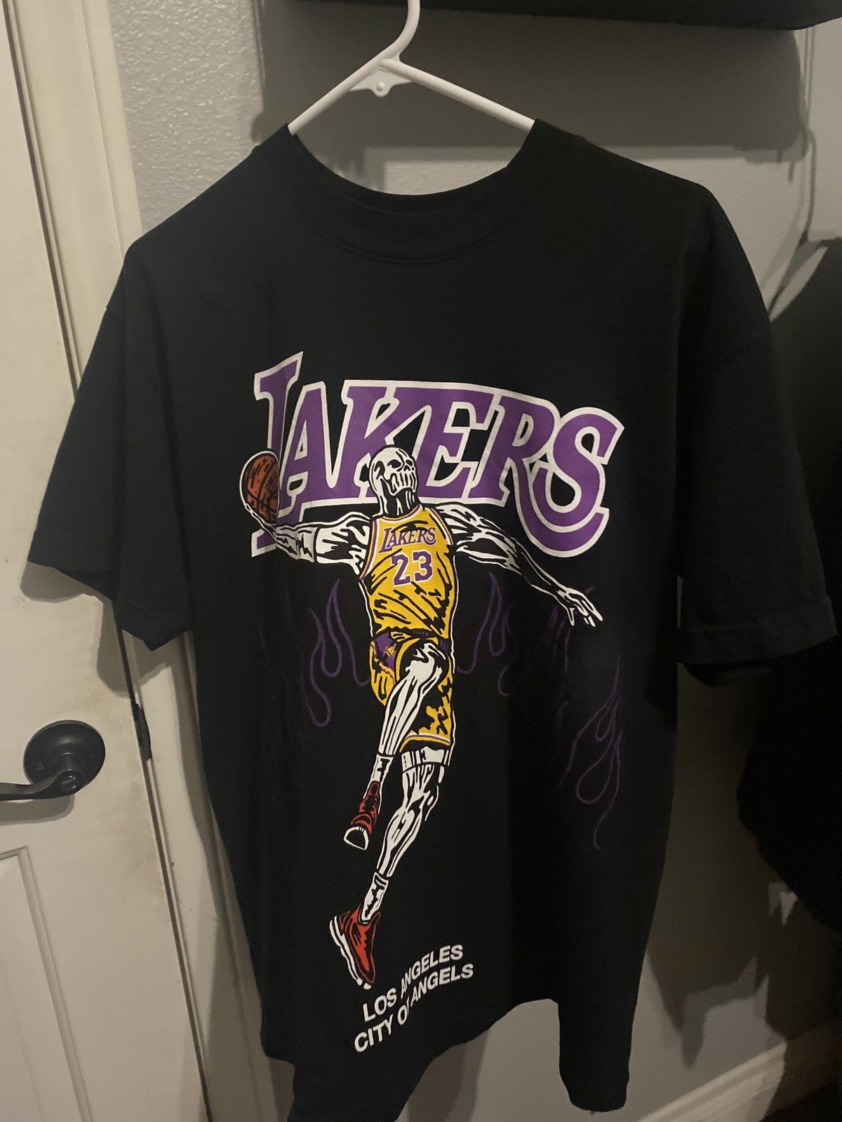 Los Angeles City Of Angels Lebron Lakers Warren Lotas shirt