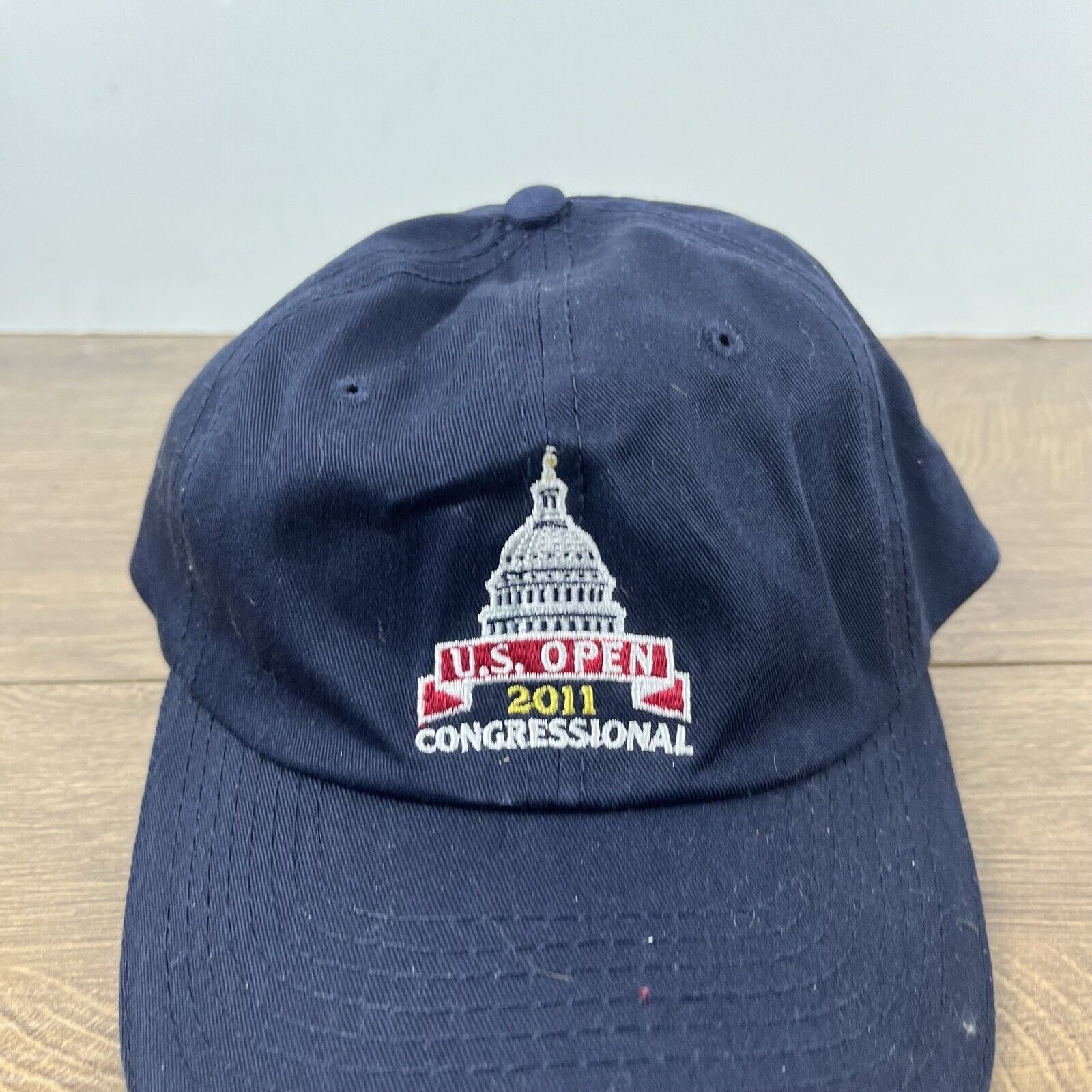 Other 2011 Congrssional US Open Hat Blue Adjustable Hat Blue Adult Size ONE SIZE - 6 Thumbnail
