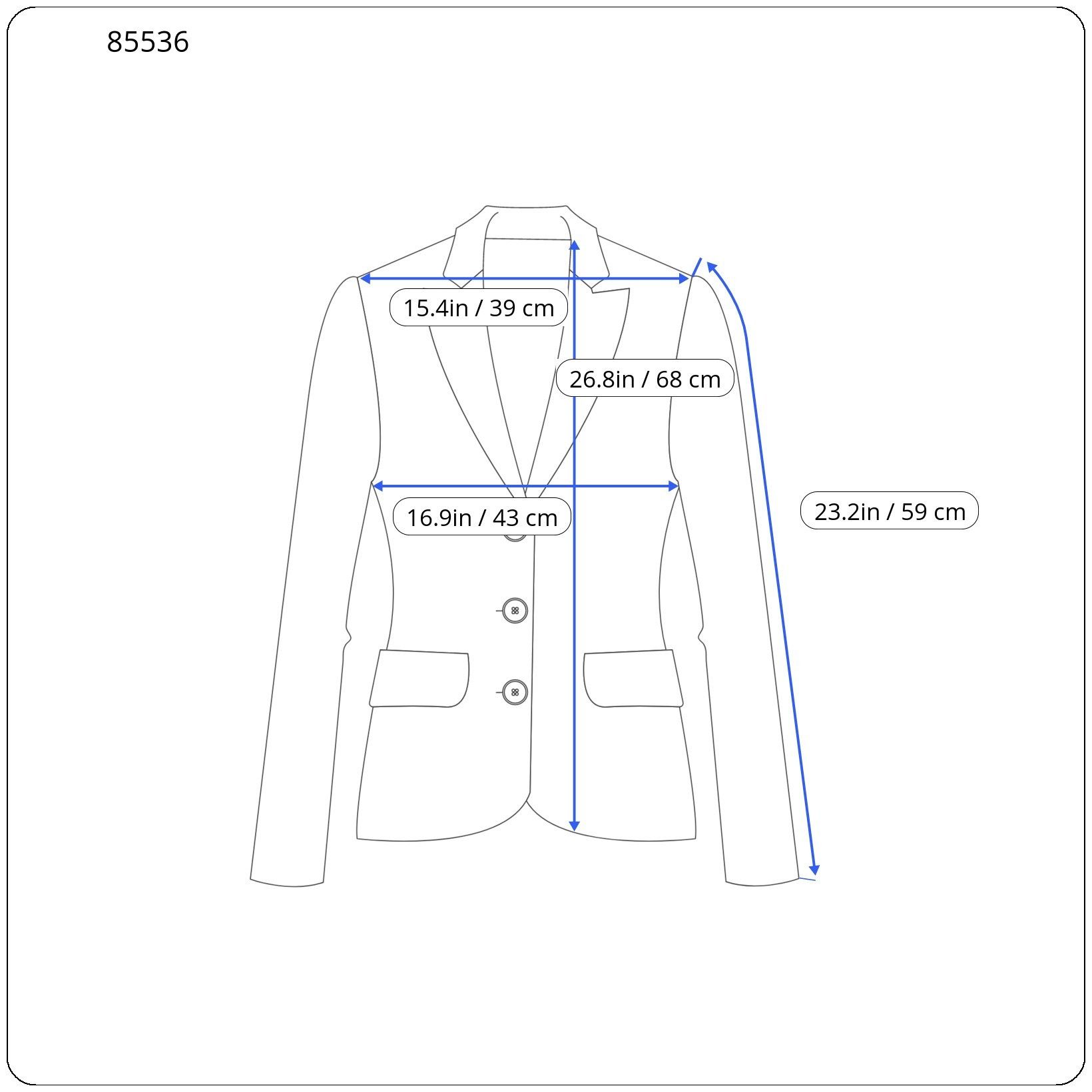 Gant GEO JERSEY EU34 Patterned Notch Half Lined Blazer 85536 Size XS / US 0-2 / IT 36-38 - 3 Thumbnail