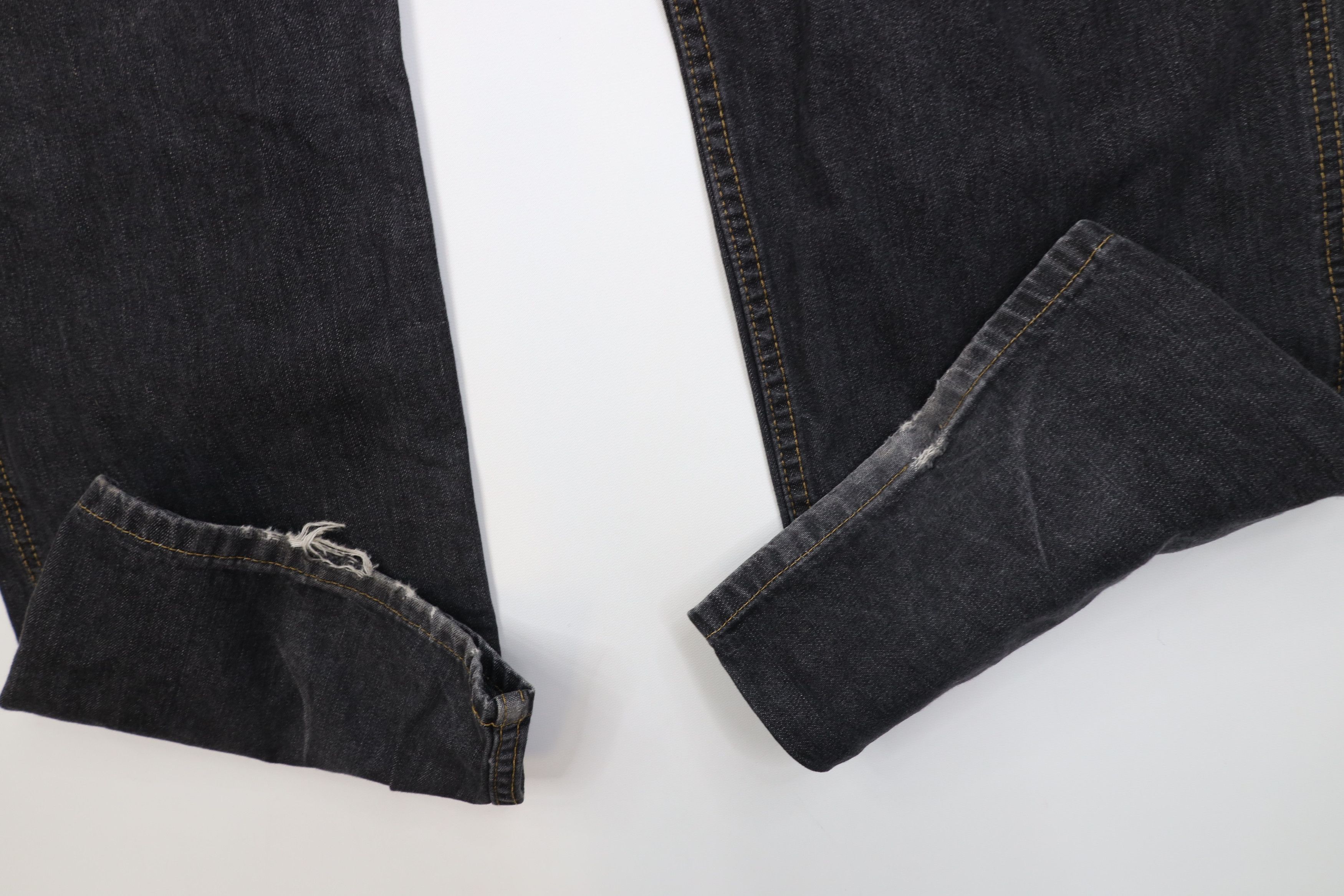 Ralph Lauren Vintage 90s Ralph Lauren Wide Leg Carpenter Jeans Black Size US 34 / EU 50 - 5 Thumbnail