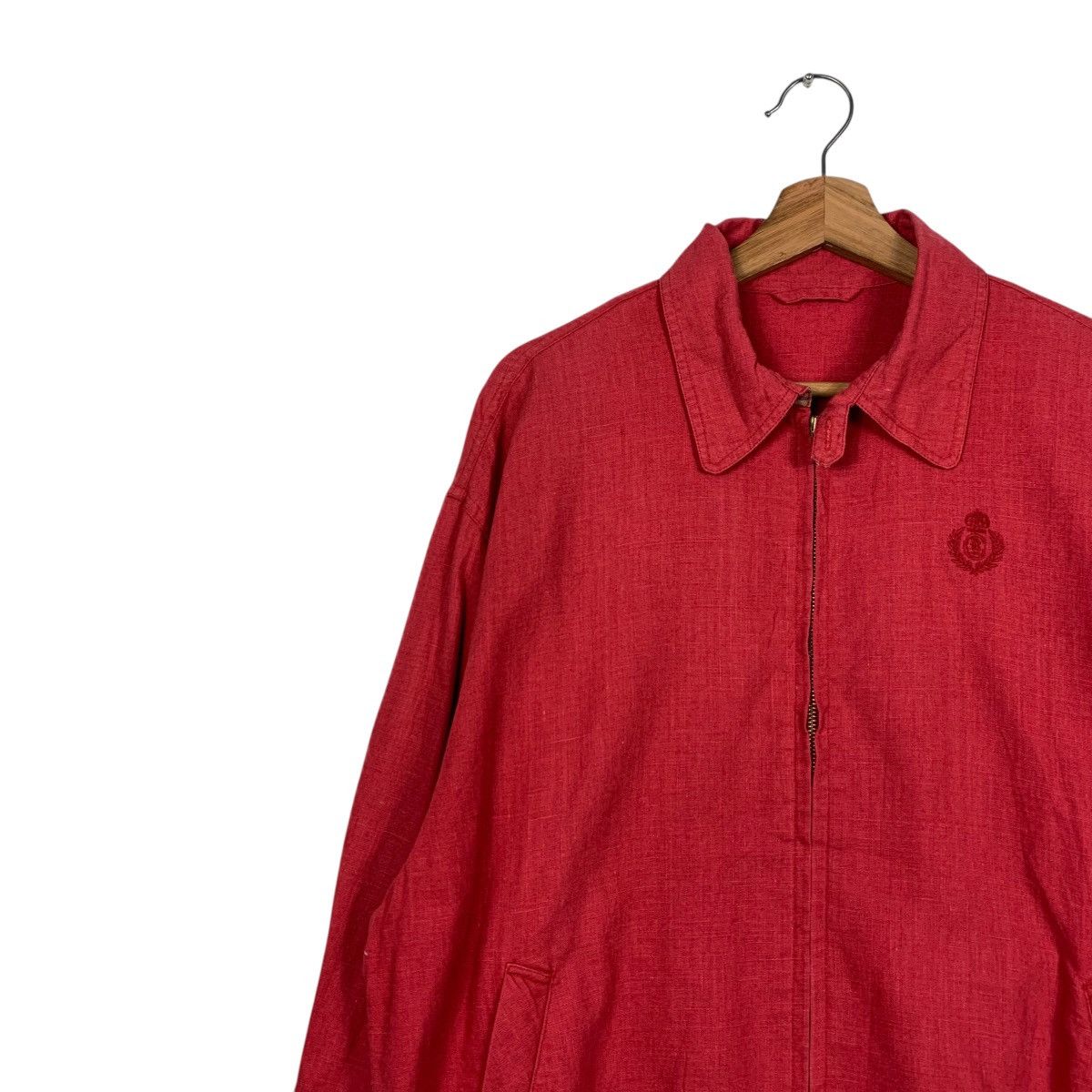 Chaps Ralph Lauren Vintage Chaps Ralph Lauren Red Bomber Jacket Size US M / EU 48-50 / 2 - 6 Thumbnail