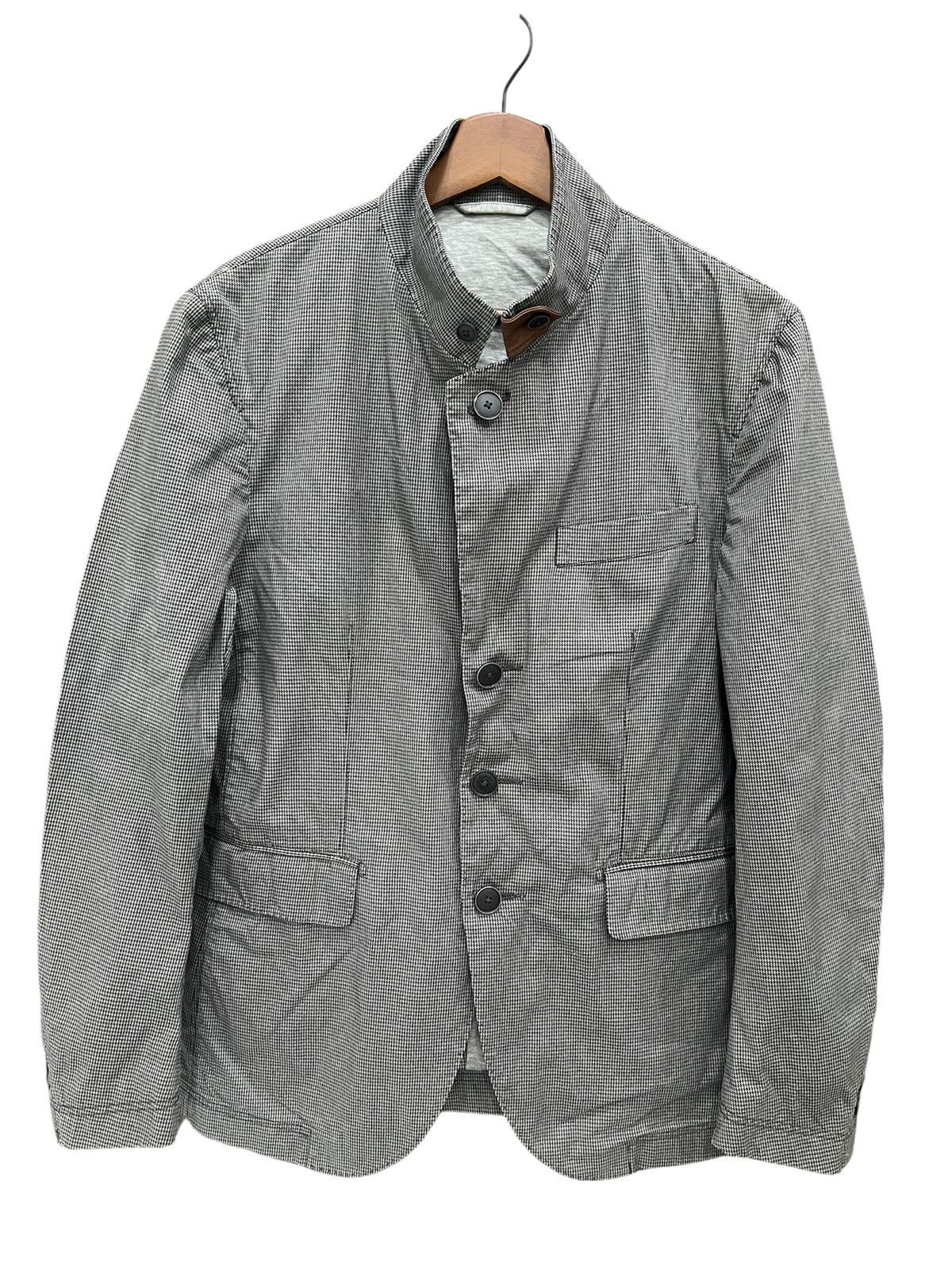 SHIPS SHIPS Casual ButtonUp Checkered Minimalist Blazer Jacket Size 38R - 1 Thumbnail