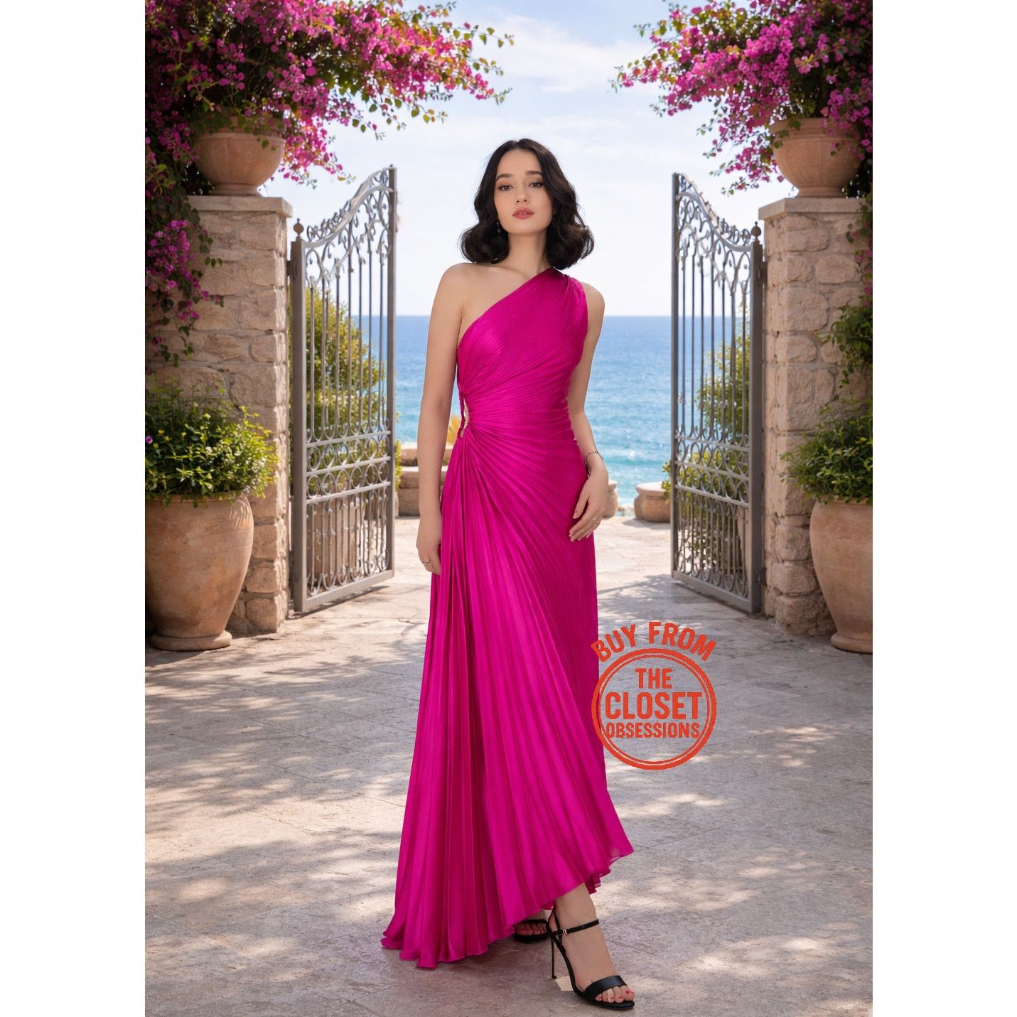 Mango MANGO BLOGGER FAVE!!! Cut Out Midi Dress NWT Size M / US 6-8 / IT 42-44 - 3 Thumbnail