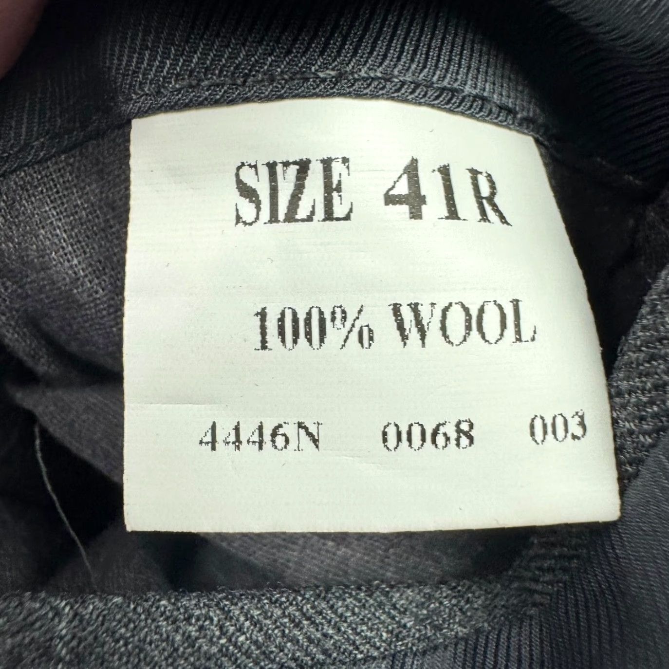 Jos. A. Bank VINTAGE Jos. A. Bank Wool Double-Breasted Jacket Blazer Gray 41R Mens Regular Blazer Jacket Wool Gray 41R Mens Size 42R - 5 Thumbnail