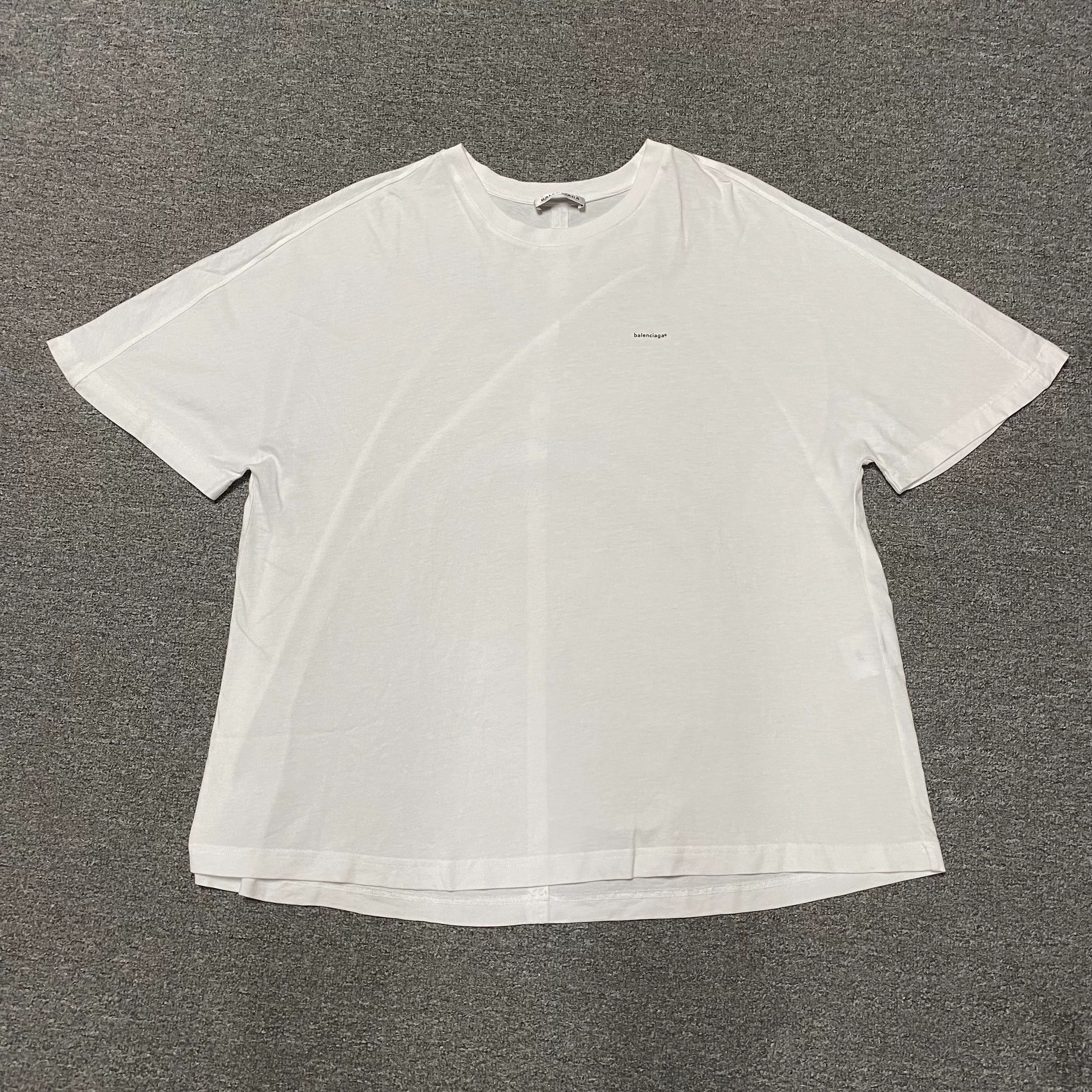 Balenciaga BALENCIAGA LOGO Short Sleeve Size US M / EU 48-50 / 2 - 1 Thumbnail