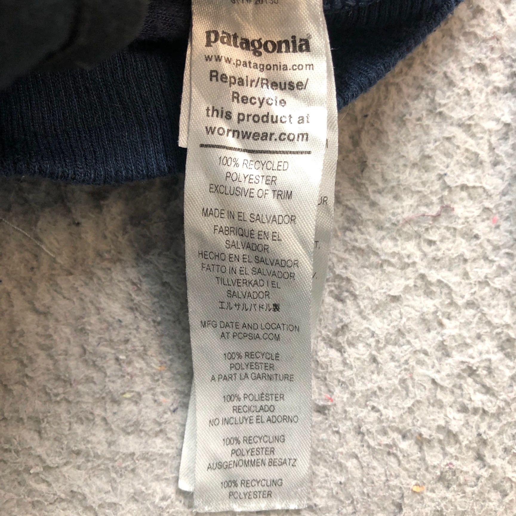 Patagonia Patagonia Hoodie Sherpa Jacket Full Zip Women M Blue 100% Cotton Logo Embroidered Casual Outdoor Fall Winter Spring Vintage? No Size M / US 6-8 / IT 42-44 - 5 Thumbnail
