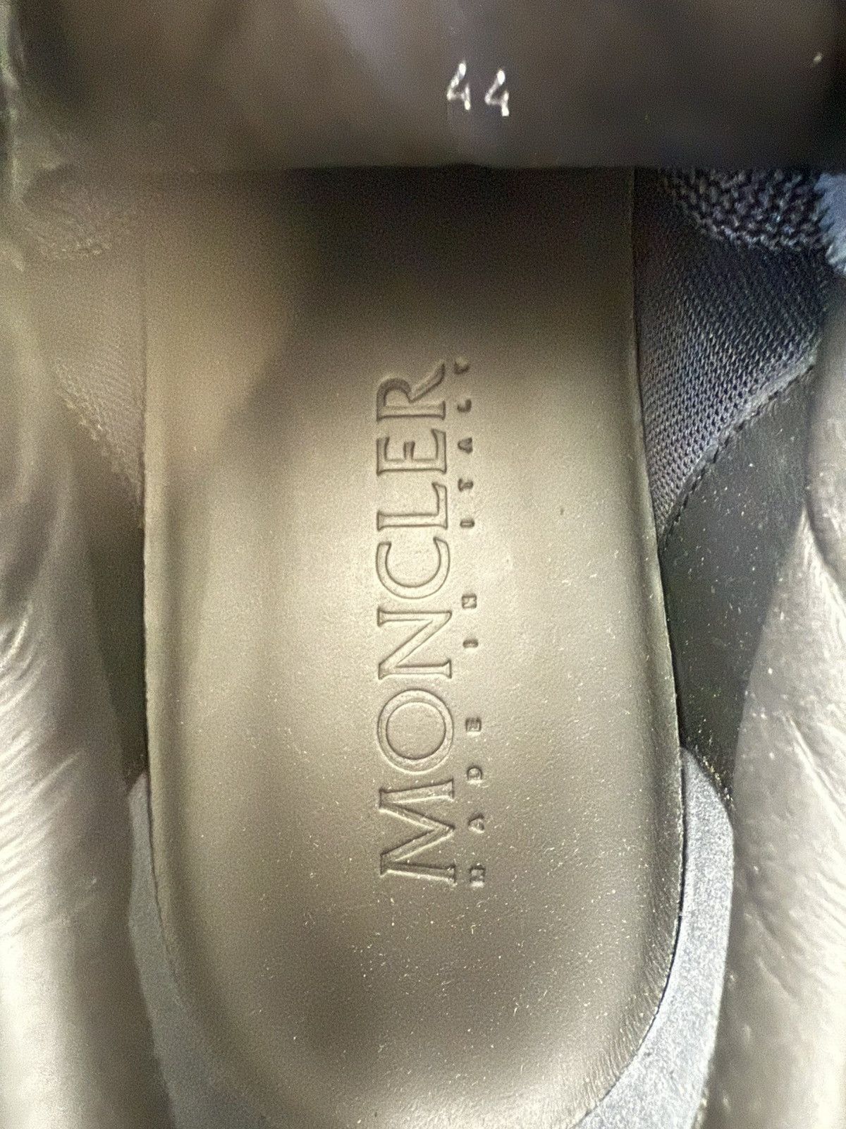 Moncler MONCLER MONACO 2 LEATHER SNEAKER Size US 11 / EU 44 - 5 Thumbnail