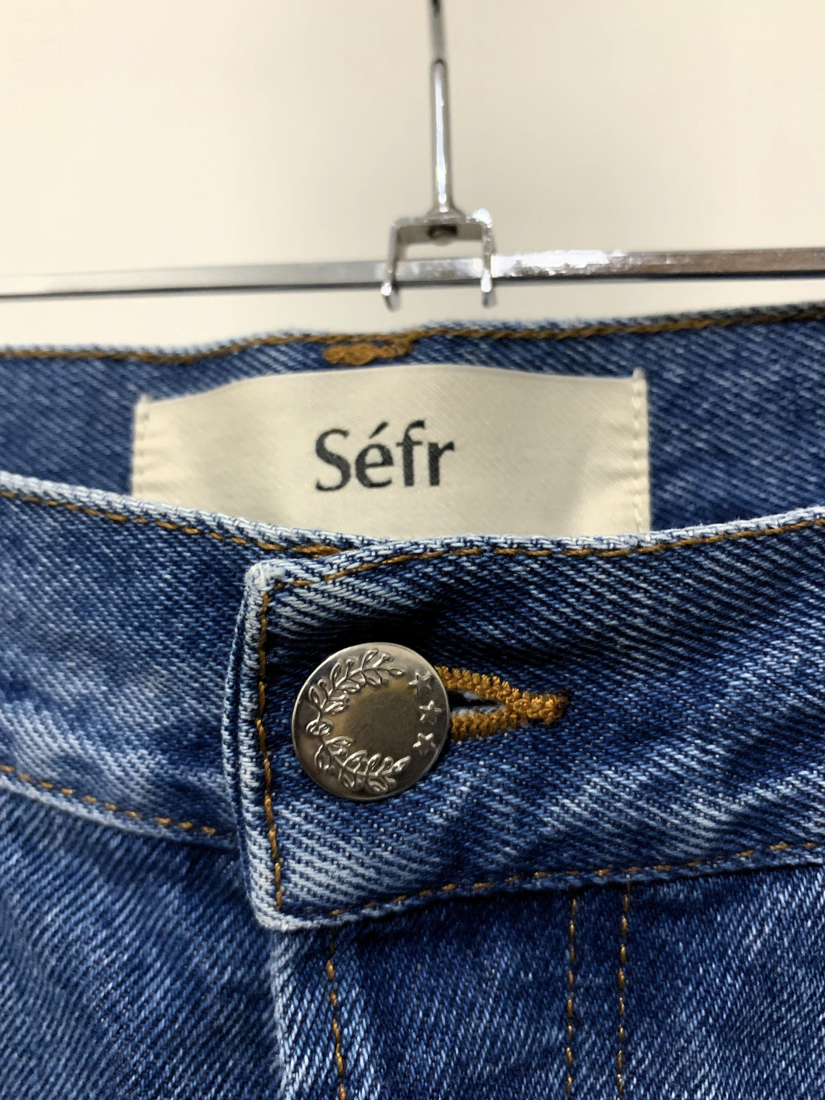 Sefr Straight Cut Jeans Size US 33 - 4 Thumbnail