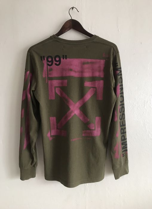 Off white best sale impressionism shirt