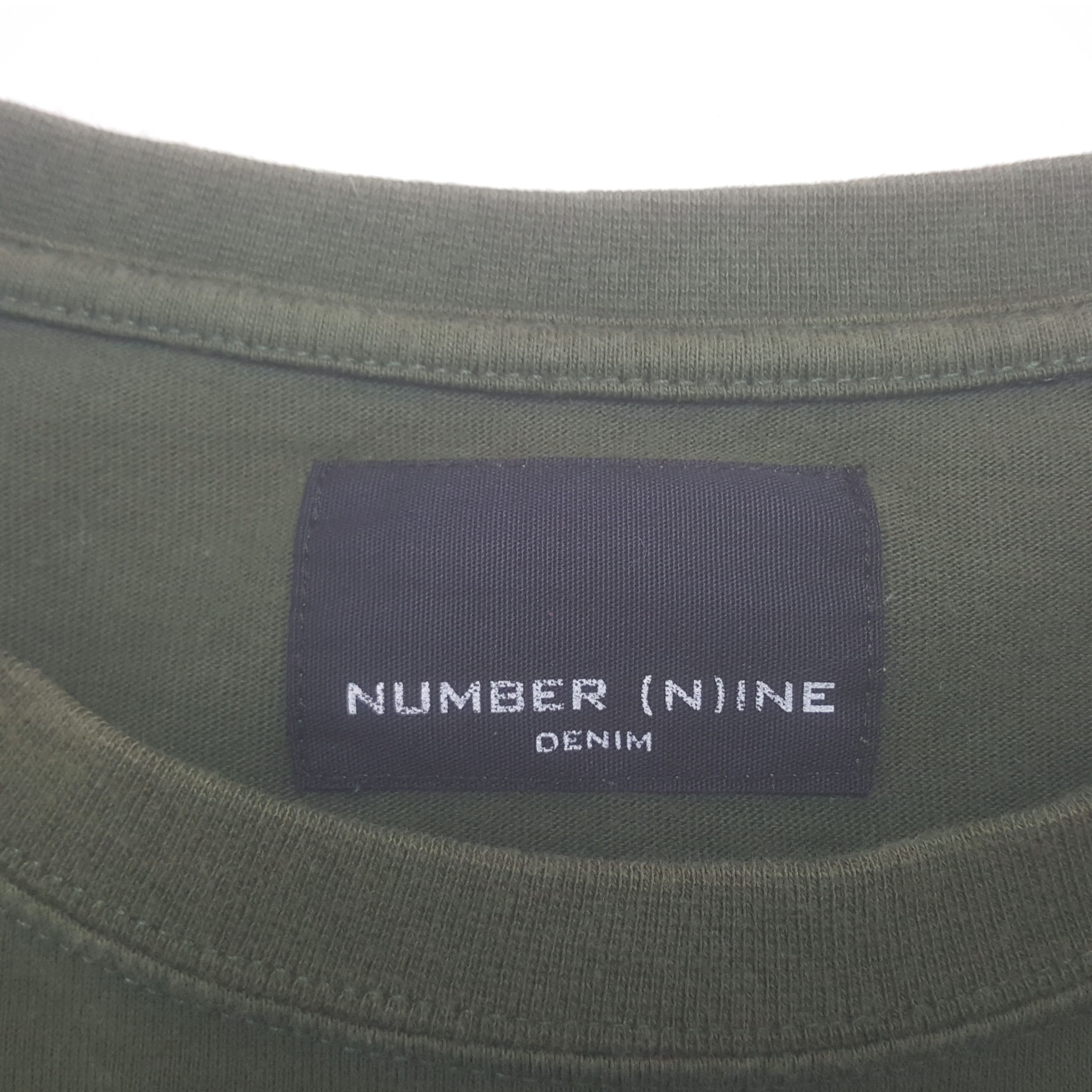 If Six Was Nine × Number (N)ine × Vintage Vintage Number (N)ine Japanese Brand Spellout TShirt Size US XXL / EU 58 / 5 - 5 Thumbnail