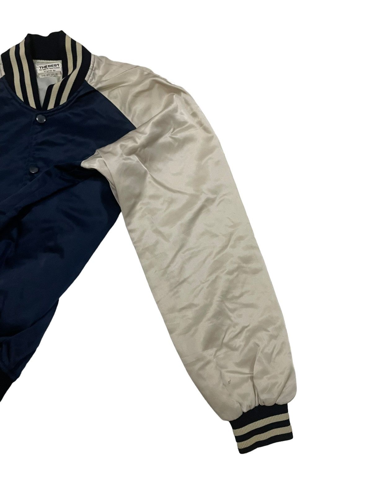 Hysteric Glamour × Japanese Brand × Vintage Vintage Satin Descente Varsity Jacket Size US M / EU 48-50 / 2 - 6 Thumbnail