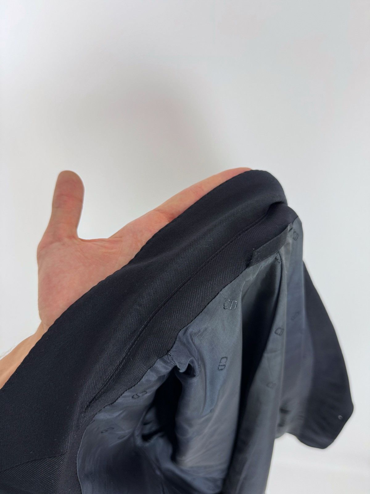 Christian Dior Monsieur 1990’s Vintage Christian Dior Monsieur Wool Blazer Size 42L - 16 Thumbnail