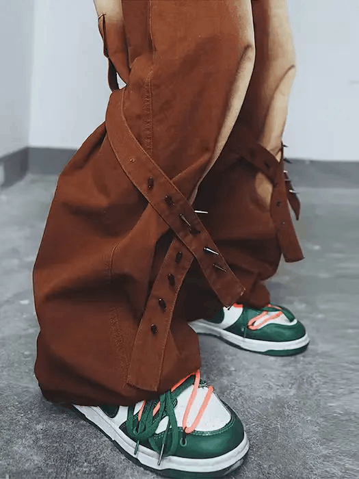 Japanese Brand × Vintage Vintage Hip Hop Denim Trousers Male Oversize Flare Pants Size US 30 / EU 46 - 3 Thumbnail