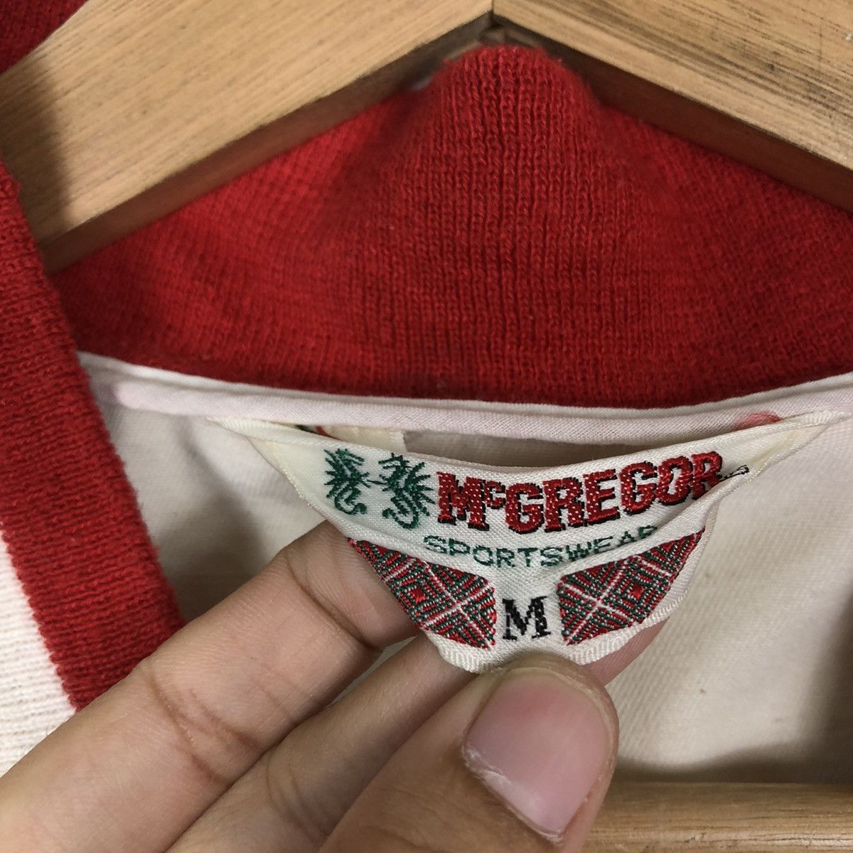 Japanese Brand 🔥90’s Vintage College Bomber Design Sweatshirt Mc’Gregor Size US M / EU 48-50 / 2 - 14 Thumbnail