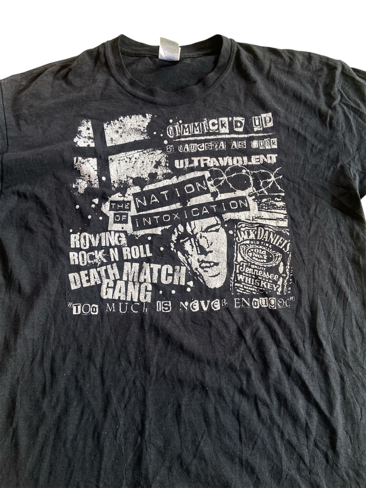 Vintage Vintage band rock 90s black Size US L / EU 52-54 / 3 - 1 Thumbnail