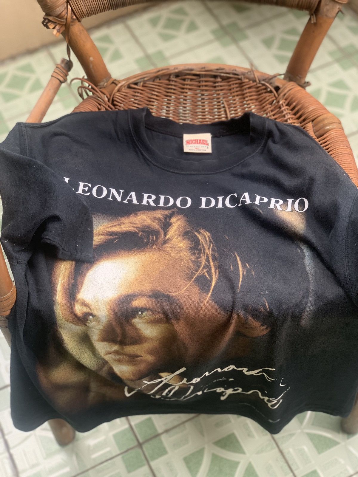 Vintage Leonardo dicaprio 1998 Size US XL / EU 56 / 4 - 5 Thumbnail