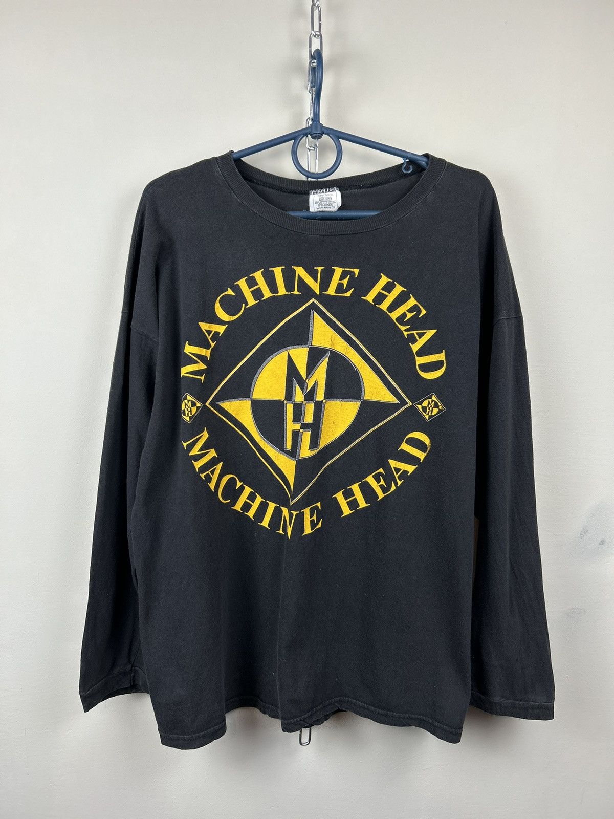Band Tees Vintage 90s Machine Head Tour Long sleeve Band Rare Size US L / EU 52-54 / 3 - 1 Thumbnail