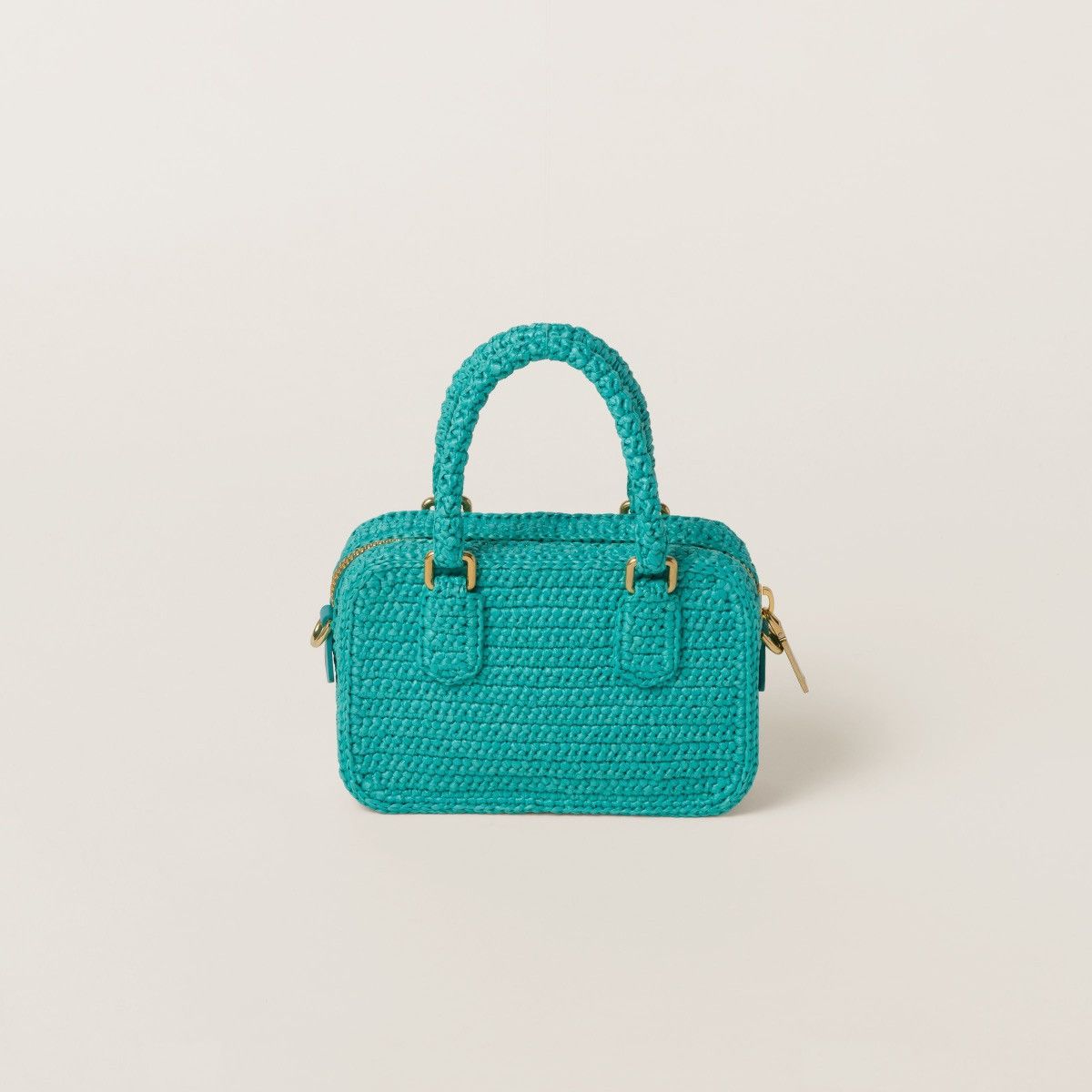 Miu Miu Miu Miu Arcadie Crochet top-handle bag Size ONE SIZE - 3 Thumbnail