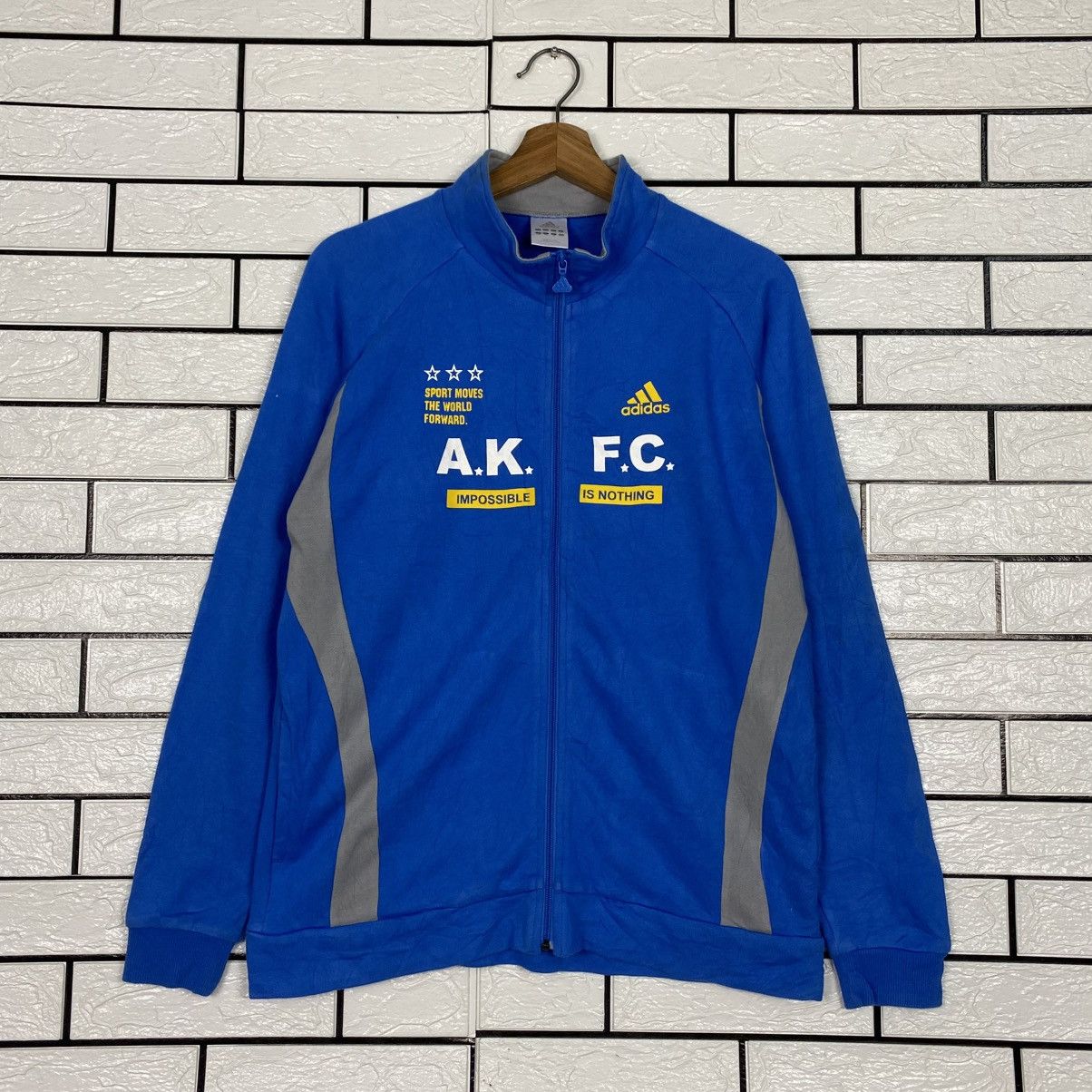 Adidas 📌Vintage Zipper Jacket Adidas Coach Style Size US L / EU 52-54 / 3 - 2 Thumbnail