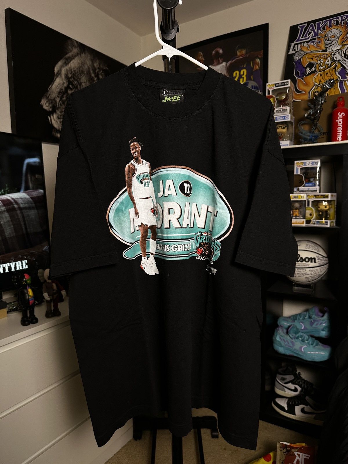 NBA NBA Ja Morant Tee🏀🔥 Size US L / EU 52-54 / 3 - 3 Thumbnail