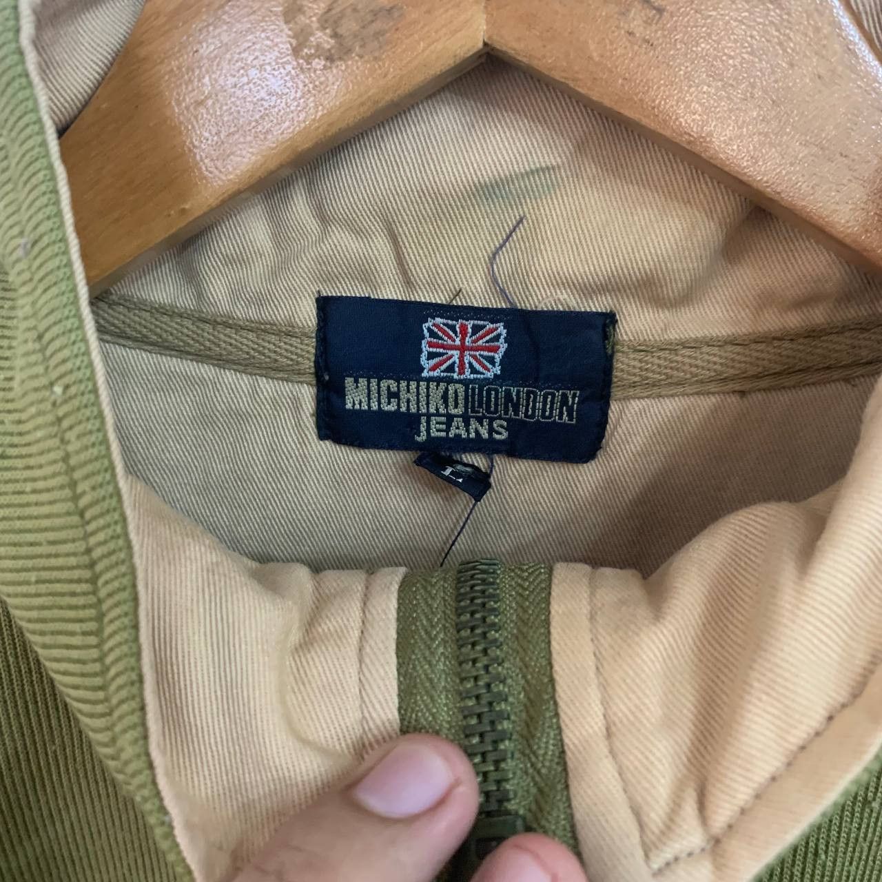 Michiko Koshino London Vintage Half Zip Sweatshirt Jumper Mochiko London Size US M / EU 48-50 / 2 - 3 Thumbnail