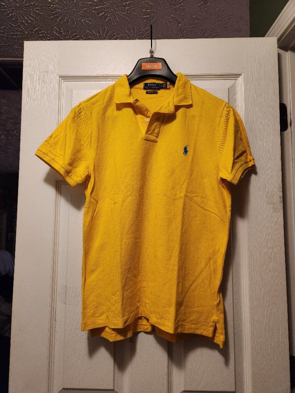 Polo Ralph Lauren polo Ralph Lauren men's yellow 100%cotton polo shirt M Size US M / EU 48-50 / 2 - 1 Thumbnail