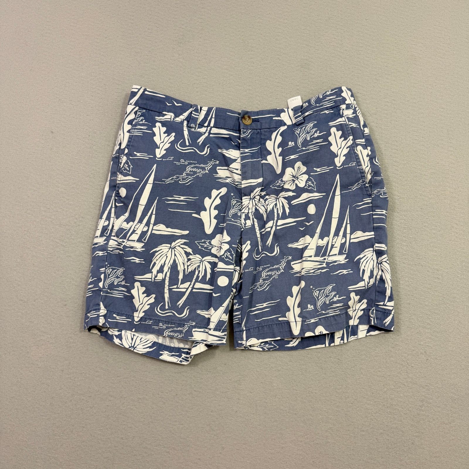 Vineyard Vines Vineyard Vines Breaker Shorts Men's 32 Blue Floral Hawaiian Size US 32 / EU 48 - 1 Thumbnail
