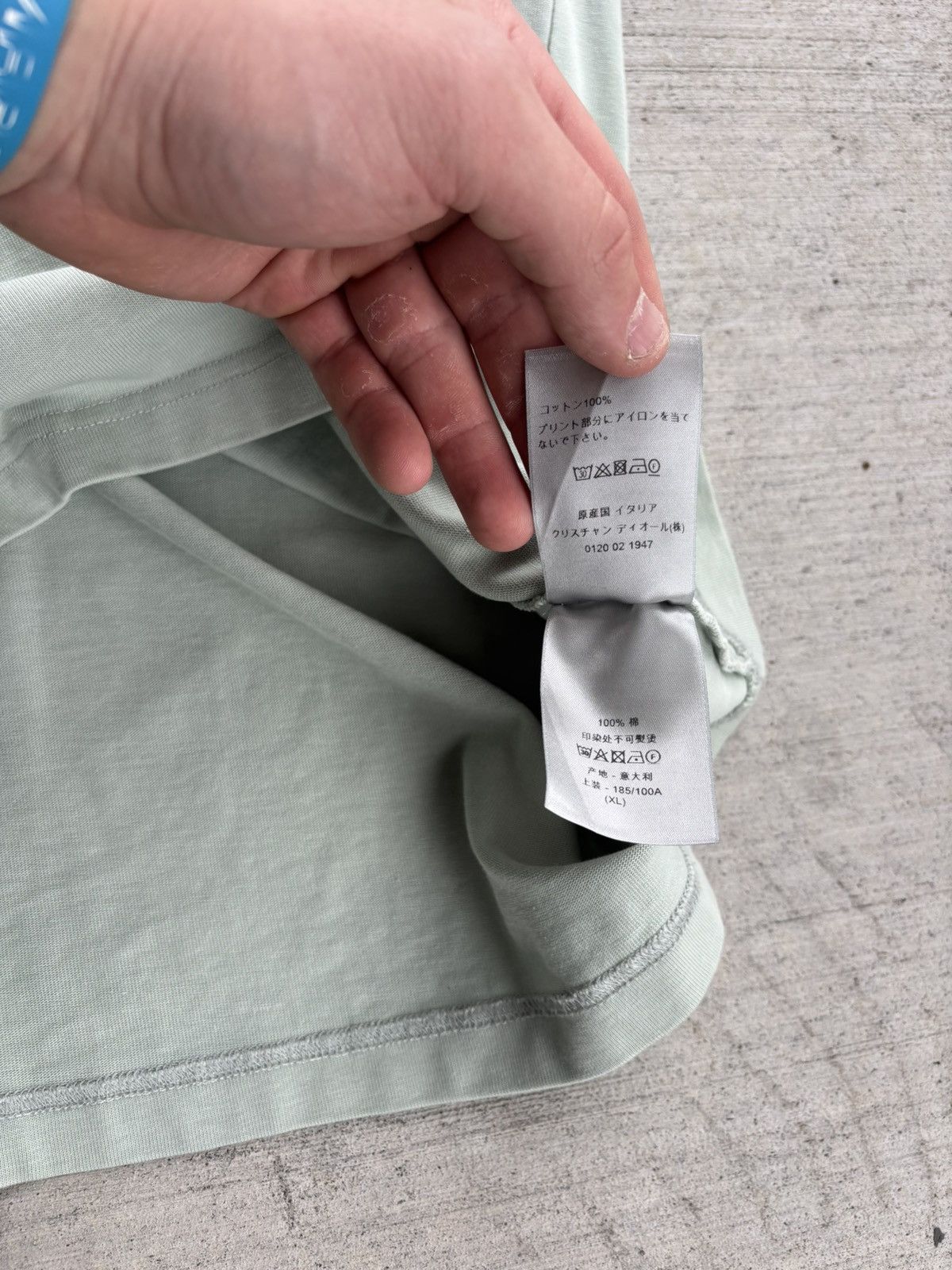 Dior Heavyweight Dipr jersey tee VNDS XL Size US XL / EU 56 / 4 - 8 Thumbnail