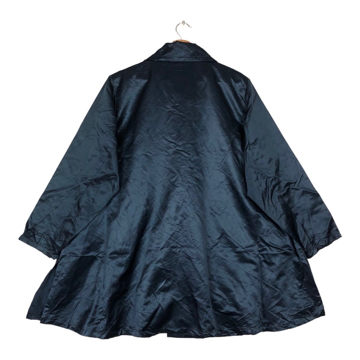 Yves Saint Laurent YVES SAINT LAURENT SILK SATIN JACKET Size XXS / US 00 / IT 34 - 6 Thumbnail