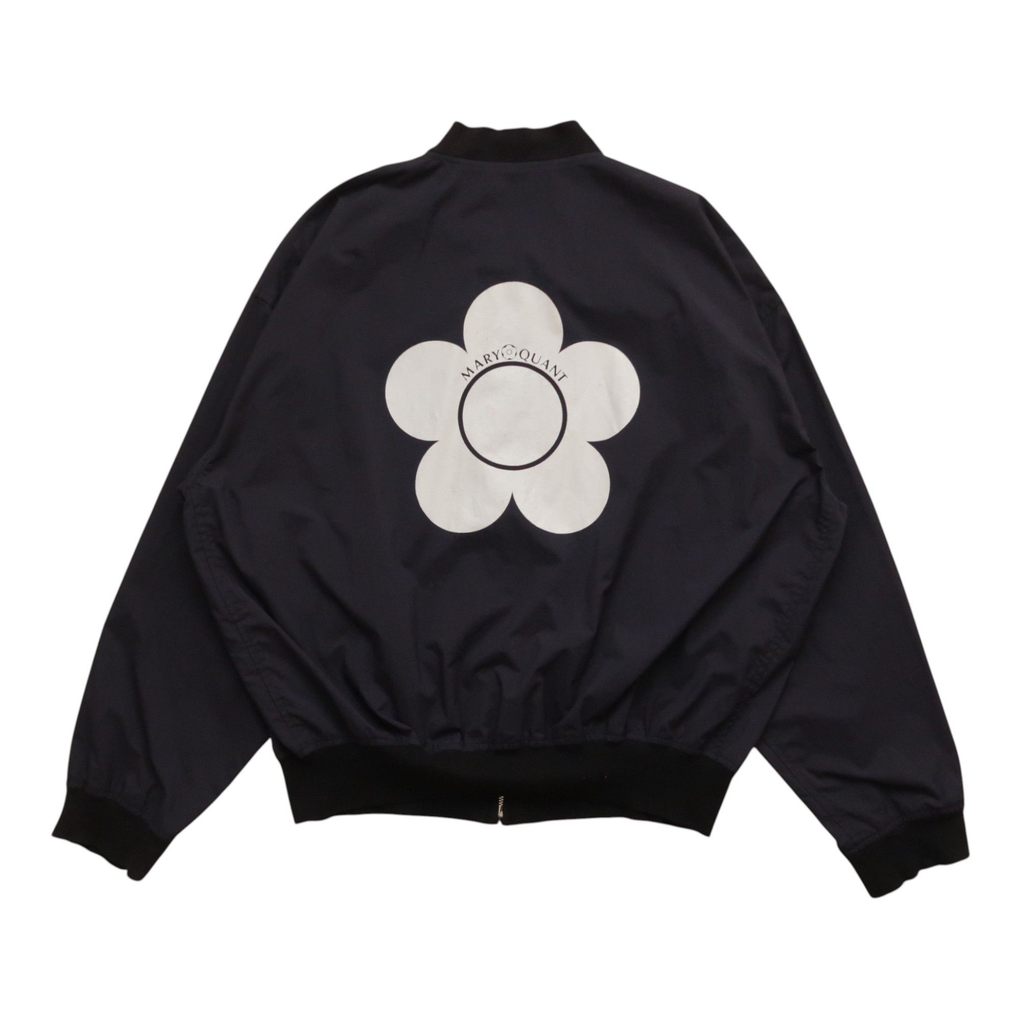Yohji Yamamoto 1990s Mary Quant London Yohji Yamamoto Daisy Bomber Size US M / EU 48-50 / 2 - 1 Thumbnail