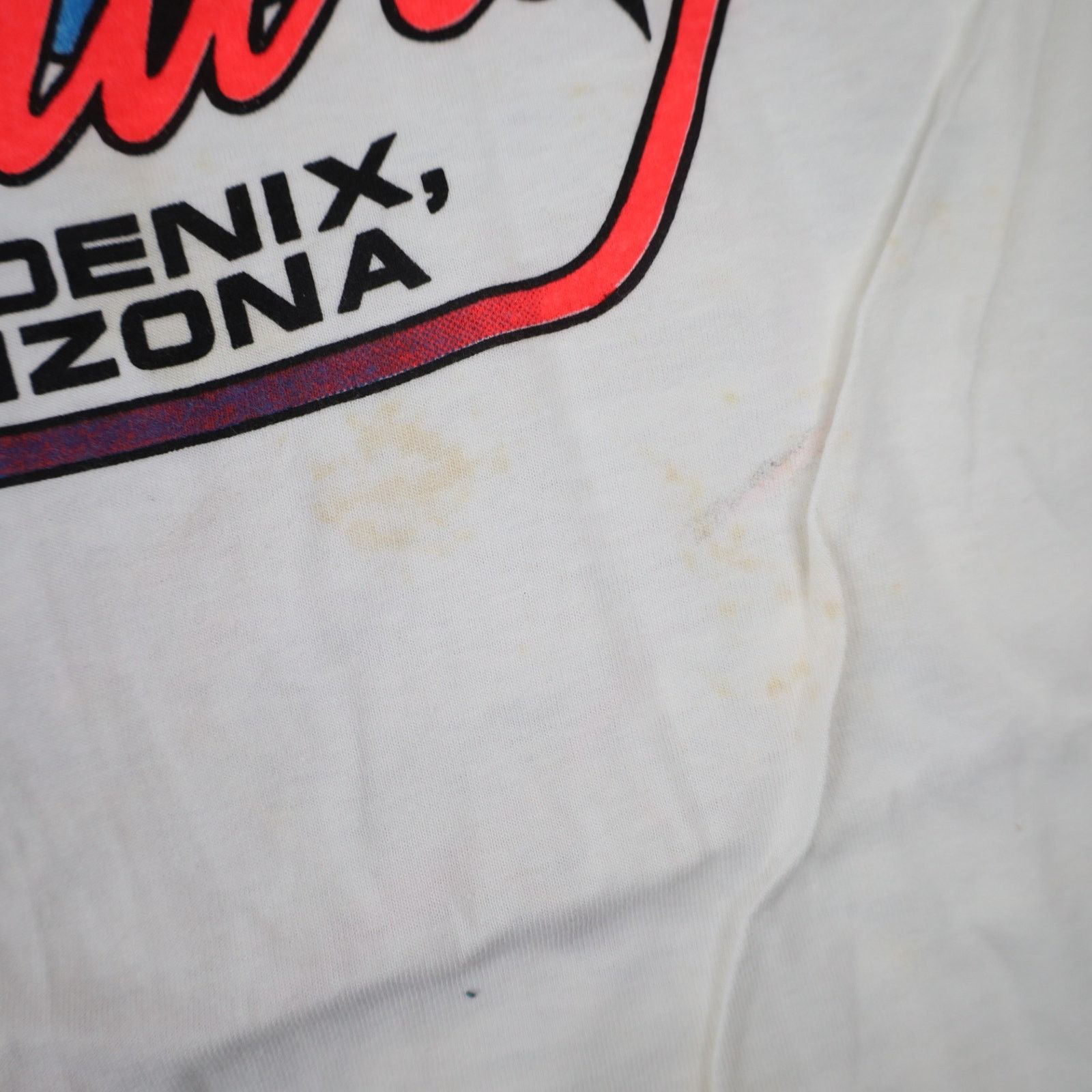 Vintage VTG Manzanita Speedway Sprint Car Racing War Graphic T Shirt Size US L / EU 52-54 / 3 - 11 Thumbnail