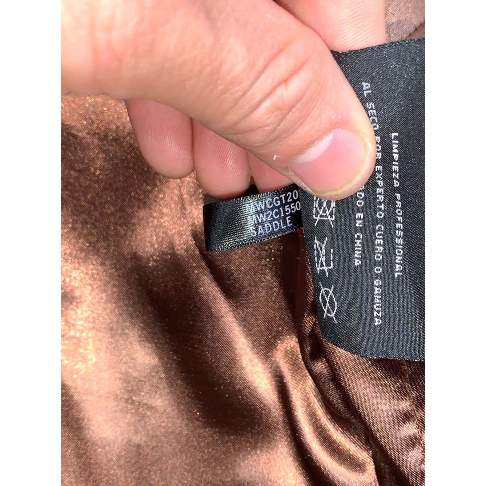 Andrew Marc Marc New York Andrew Marc Lambskin Jacket Womens S Brown Size S / US 4 / IT 40 - 6 Thumbnail