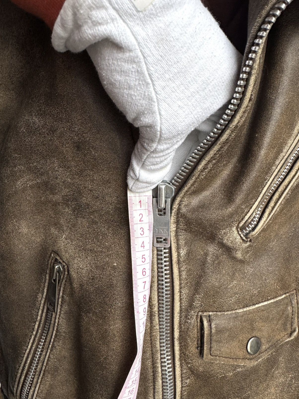 Genuine Leather Vintage German Cowhide Leather Motorcycle Jacket Distressed Size US L / EU 52-54 / 3 - 9 Thumbnail