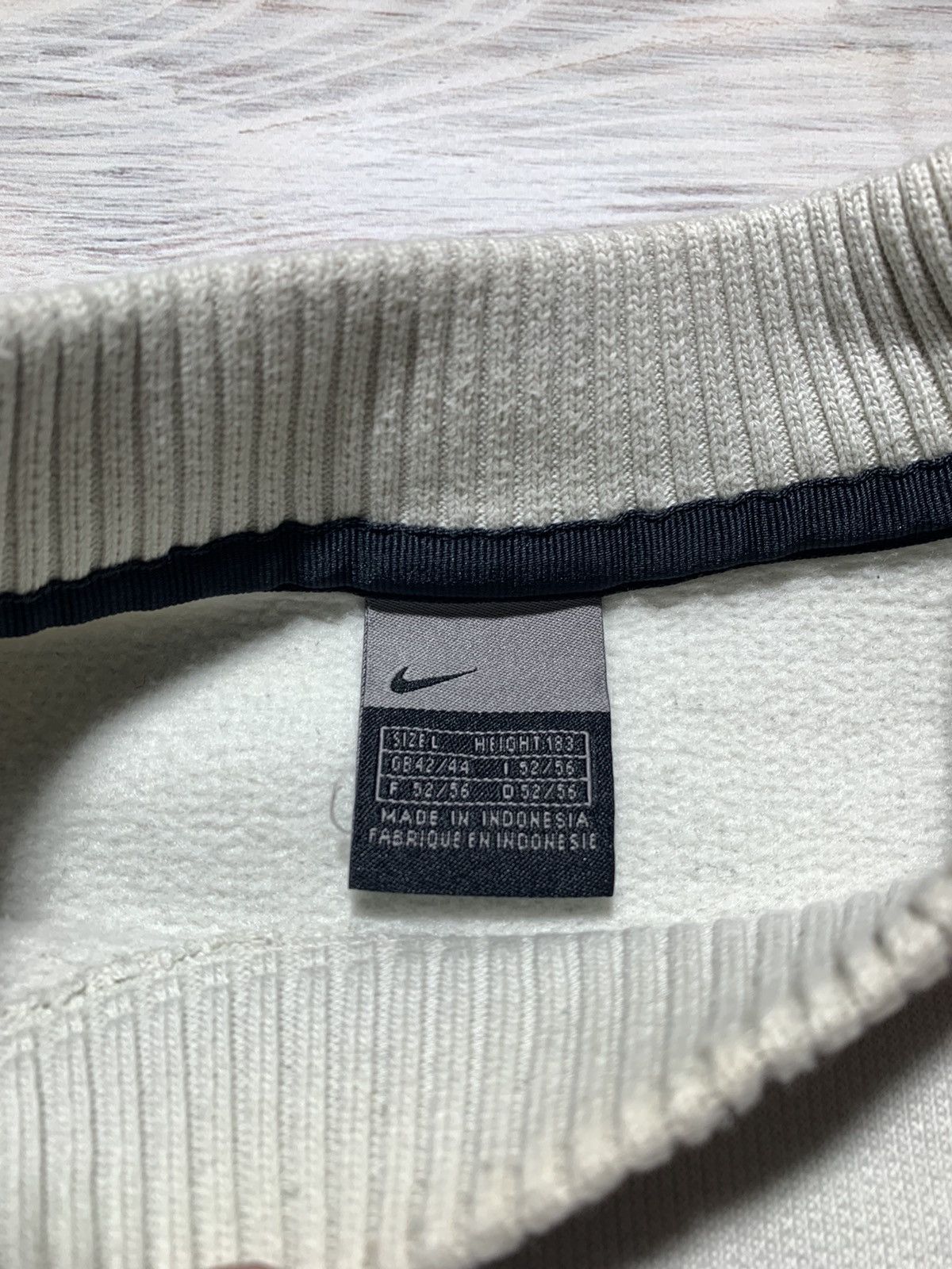 Nike × Vintage Nike vintage knit sweater athletics 90’s Size US L / EU 52-54 / 3 - 3 Thumbnail