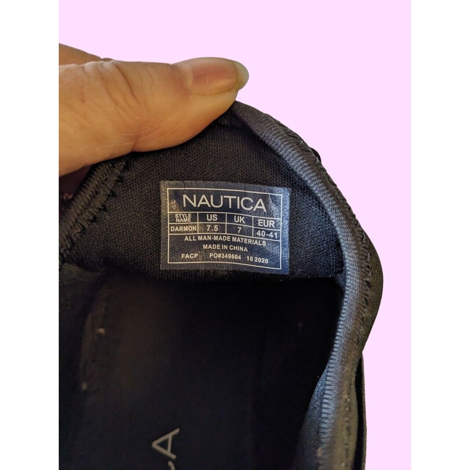 Nautica Nautica Women Size 6.5 Fashion Slip-On Sneaker Comfortable Size US 6.5 / IT 36.5 - 7 Thumbnail
