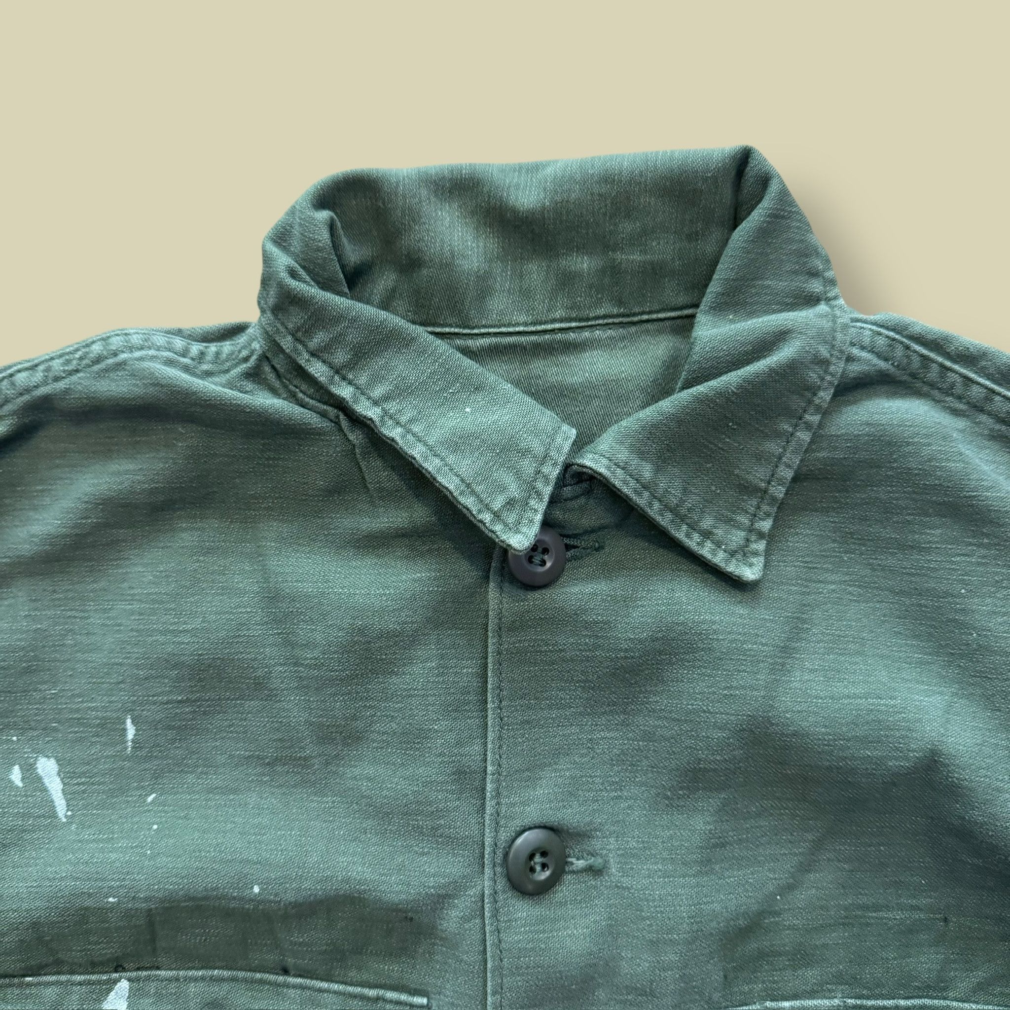 Other Green OG 107 USMC Military Shirt Size US M / EU 48-50 / 2 - 2 Thumbnail