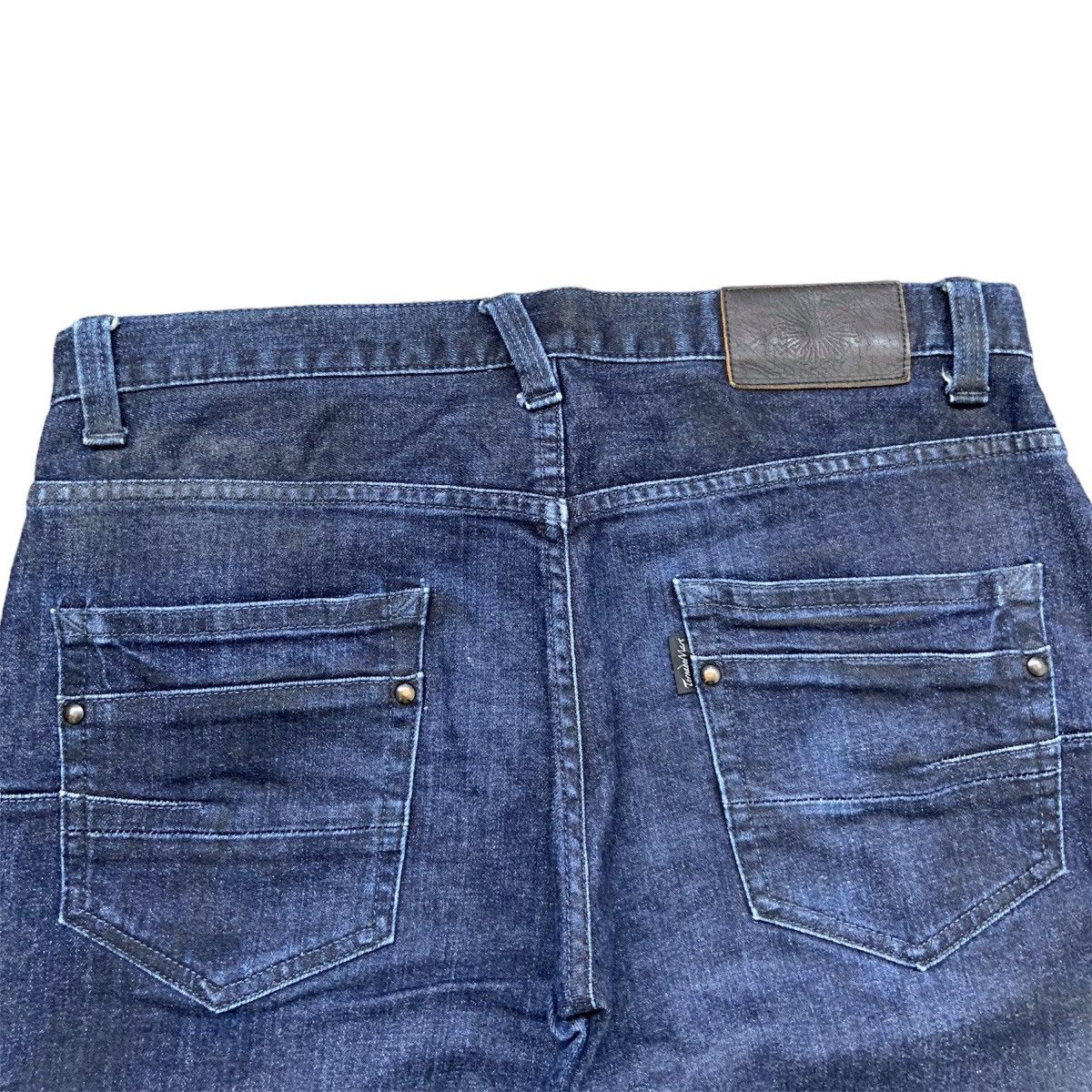 If Six Was Nine × Le Grande Bleu (L.G.B.) × Tornado Mart Tornado Mart Distressed Denim Jeans Size US 32 / EU 48 - 4 Thumbnail