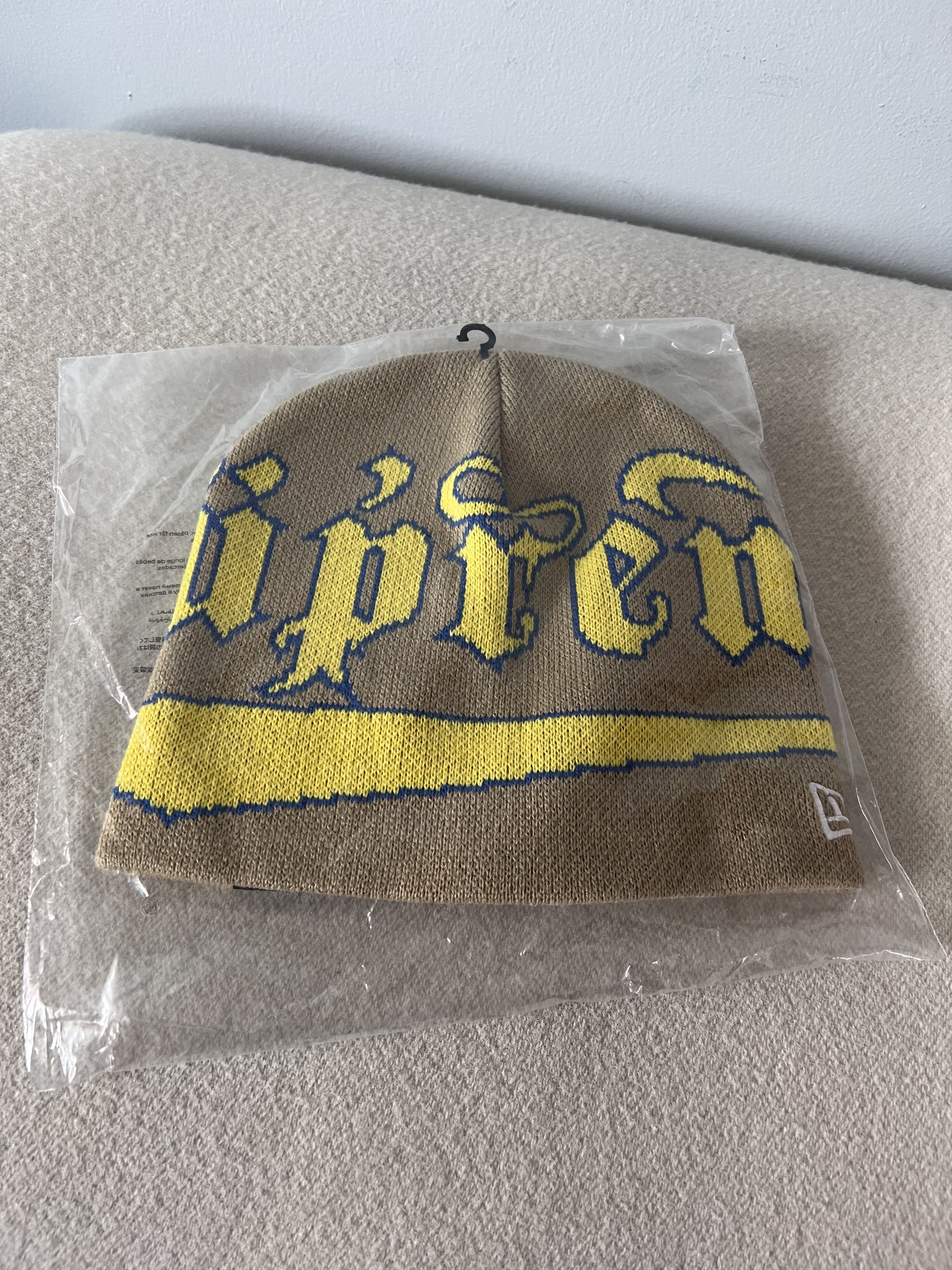 帽子 Supreme Brushed Stripe Beanie Camel SUPREME BRUSHED STRIPE BEANIE – Trade Point_HK
