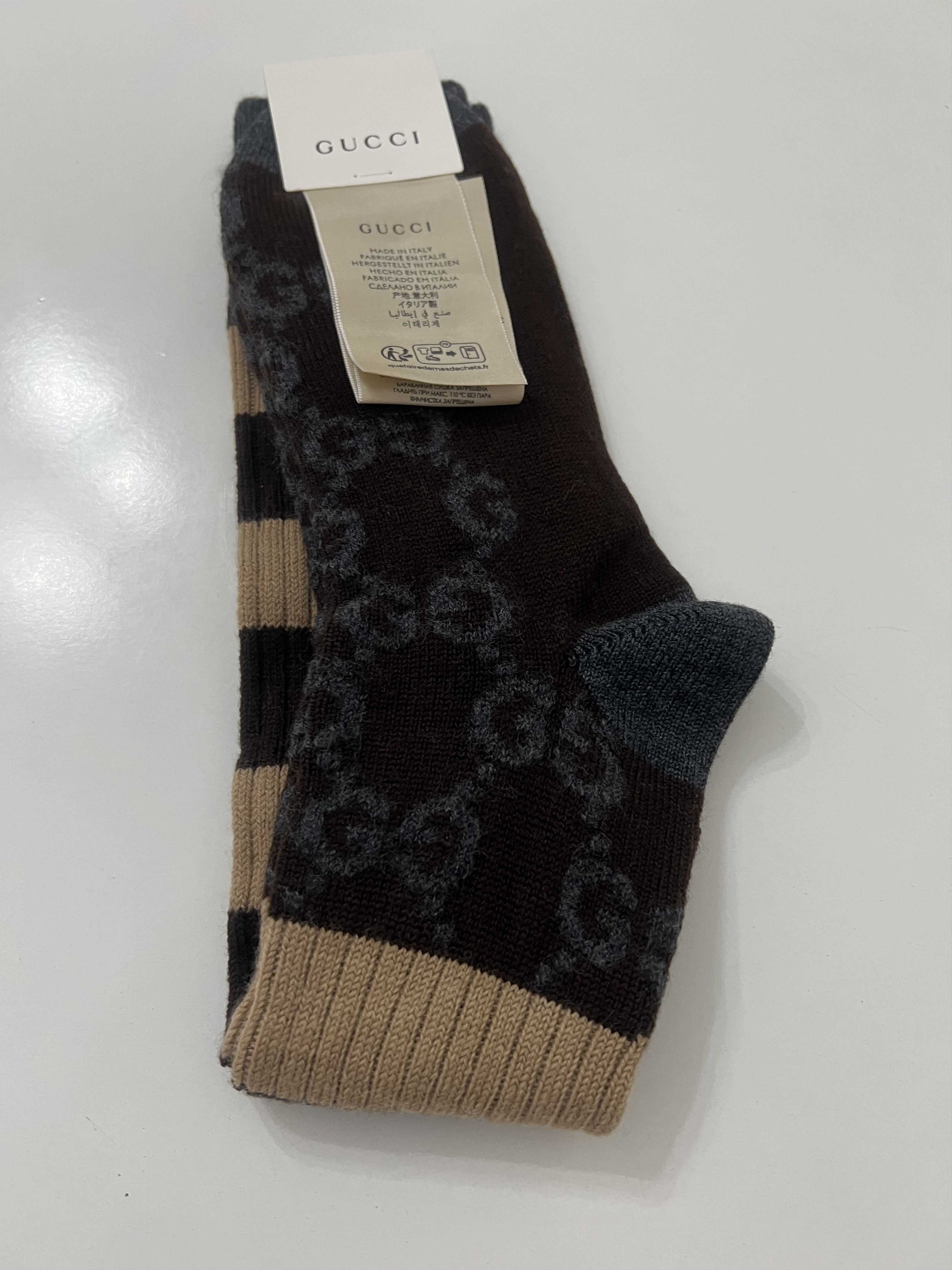 Gucci GUCCI SOCKS 81% WOOL SIZE -M- BRAND NEW WITH TAG Size ONE SIZE - 4 Thumbnail