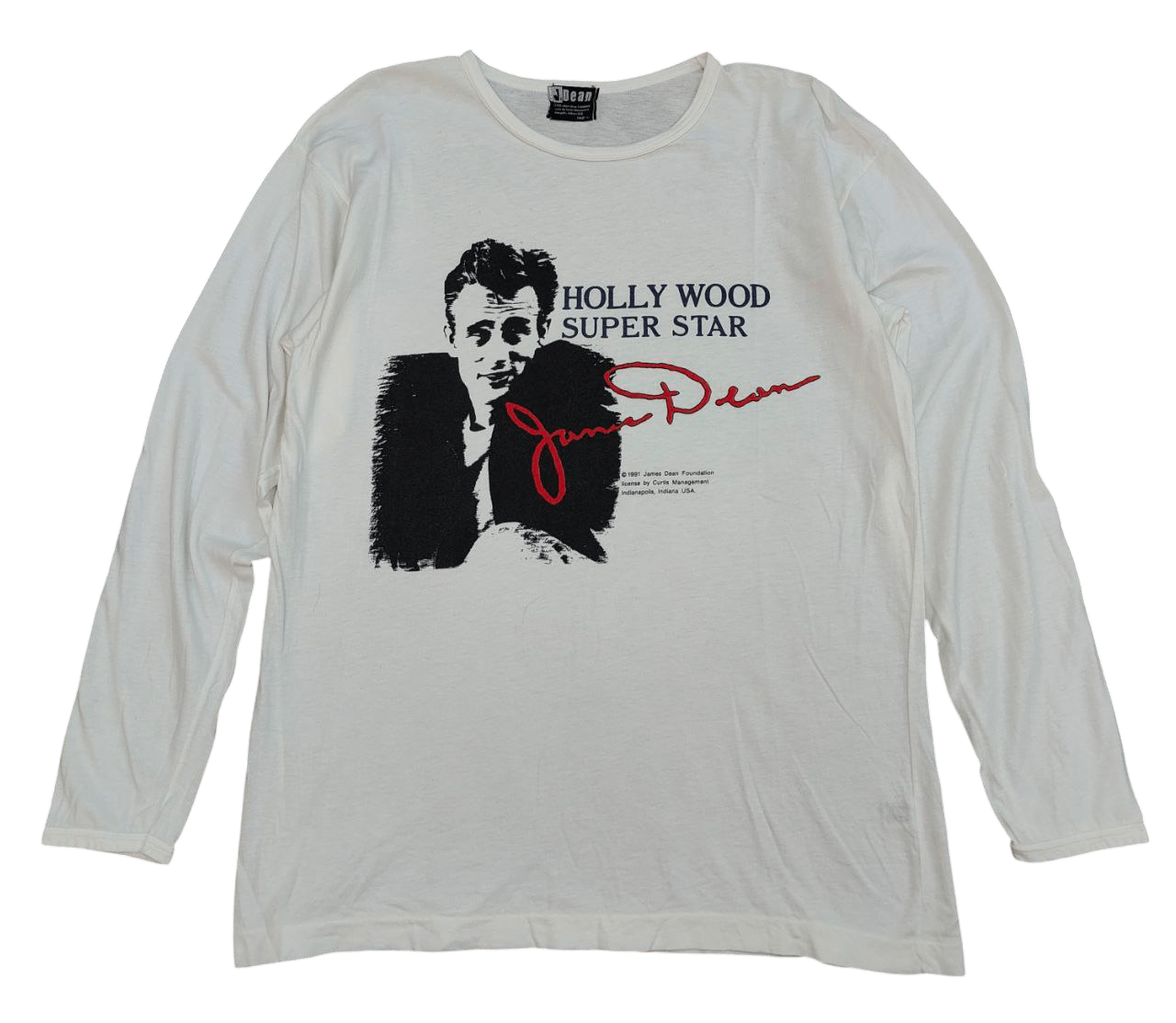 Vintage 1991 Vintage James Dean Hollywood Superstar T Size US M / EU 48-50 / 2 - 1 Thumbnail