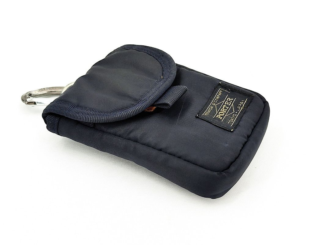 Porter HEAD PORTER velcro tanker pouch with carabiner Size ONE SIZE - 8 Thumbnail
