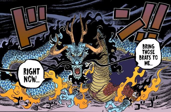 Anime One Piece "Kadou Dragon" Tee Size US L / EU 52-54 / 3 - 11 Thumbnail