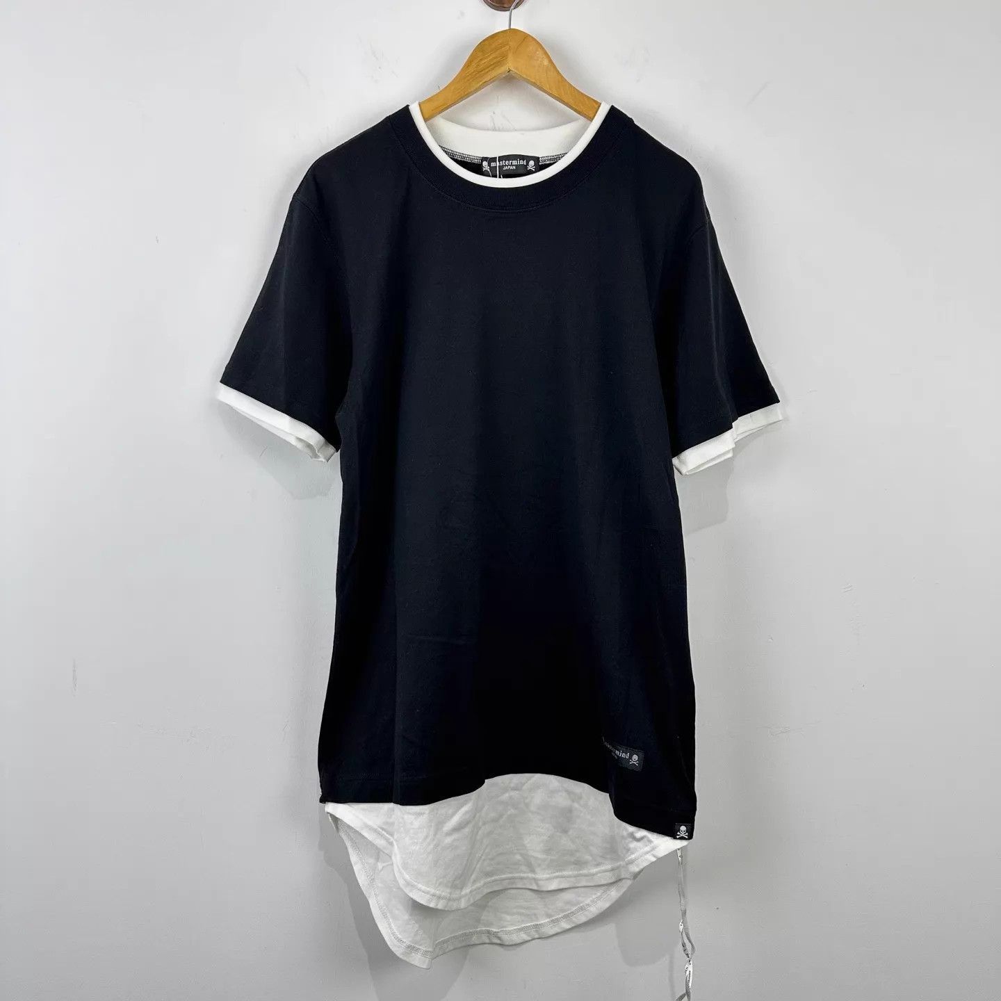 Mastermind Japan Black Layered Short Sleeve Shirt Size US M / EU 48-50 / 2 - 1 Thumbnail