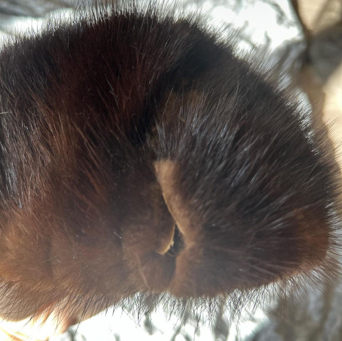 Vintage Brown fur vintage beret Size ONE SIZE - 4 Thumbnail