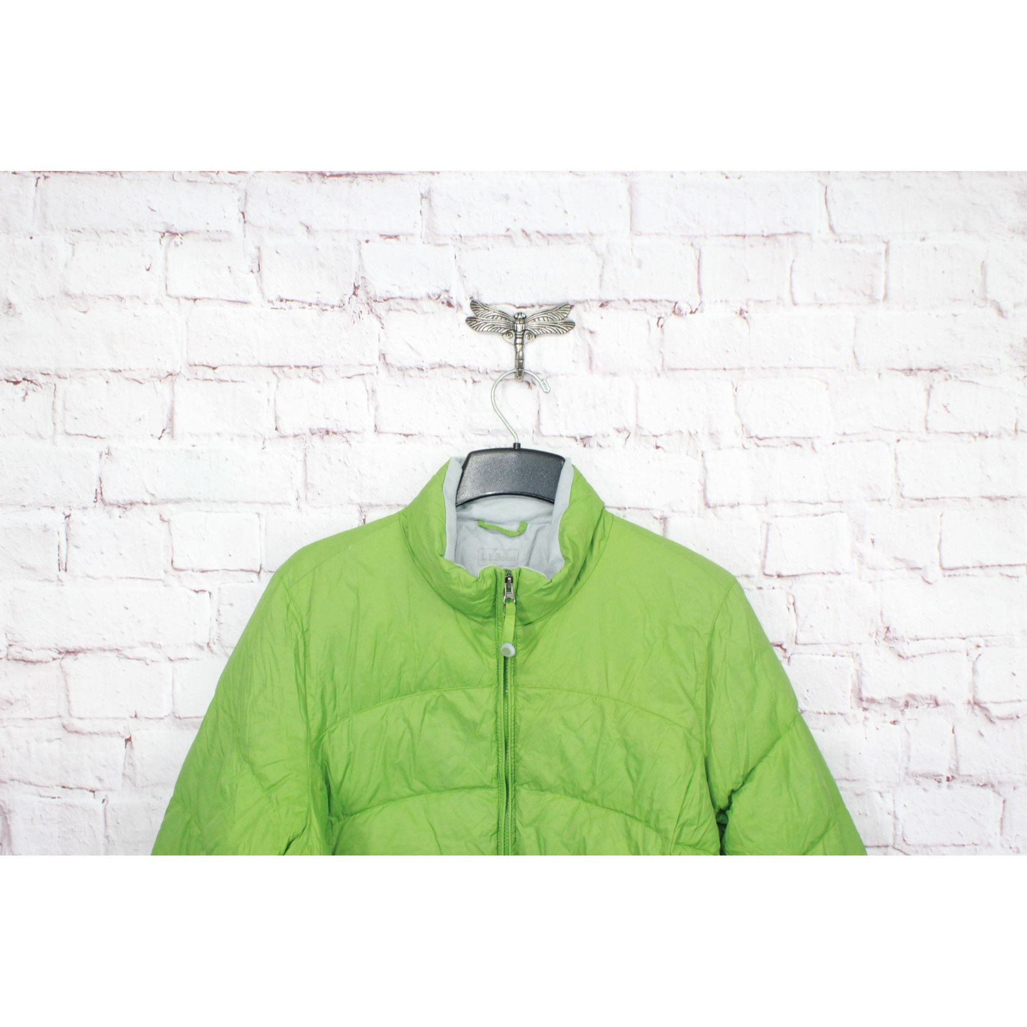 L.L. Bean LL Bean Coat Women's Down Puffer Jacket Quilted Heavyweight Size XL / US 12-14 / IT 48-50 - 2 Thumbnail