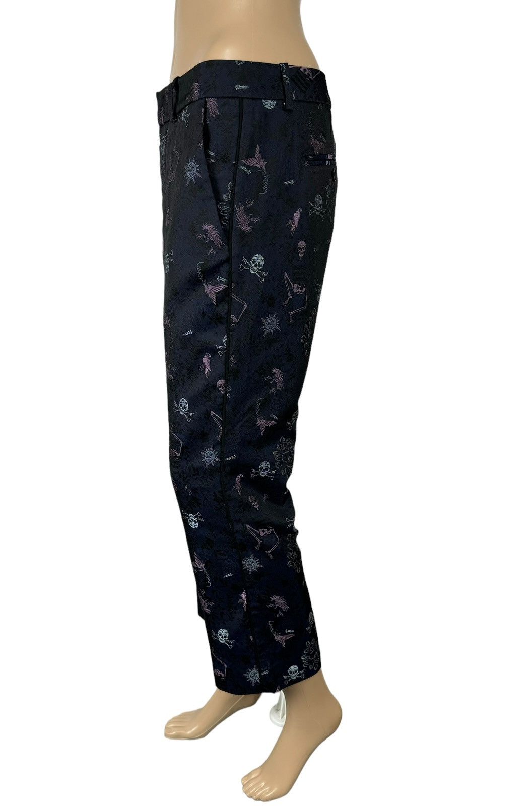Zadig & Voltaire Zadig & Voltaire Posh Jac Tatoo Printed Chino Pants size 36 Size 26" / US 2 / IT 38 - 4 Thumbnail
