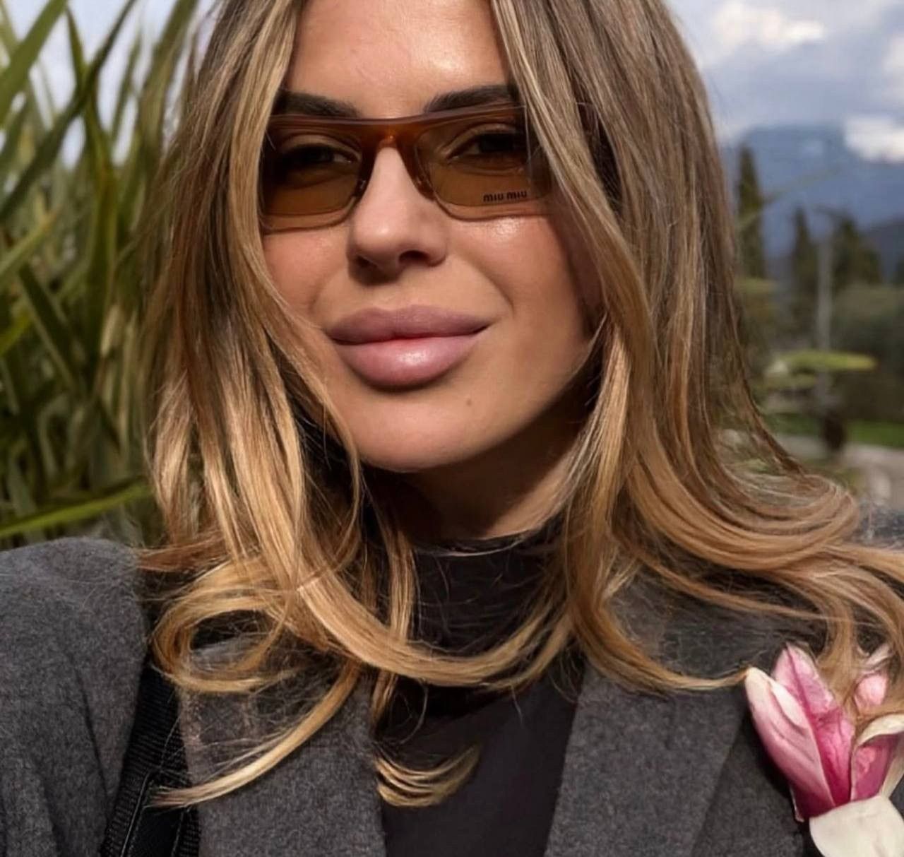 Miu Miu NEW Miu Miu sunglasses Miu Miu MU B07S 20I60V Size ONE SIZE - 6 Thumbnail