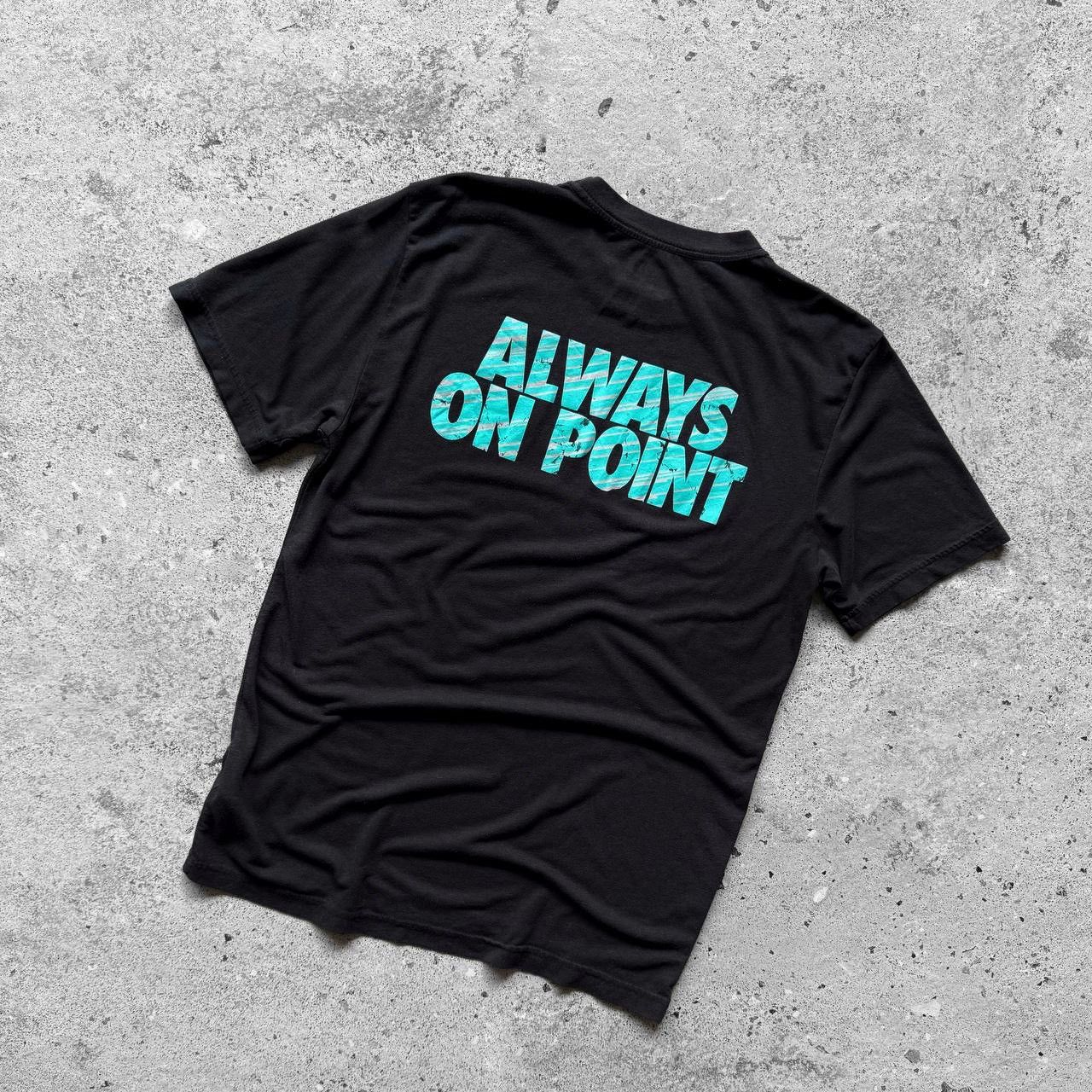 Nike Nike Mens Black Crew T-Shirt Never on Time Always on Point Size US M / EU 48-50 / 2 - 5 Thumbnail