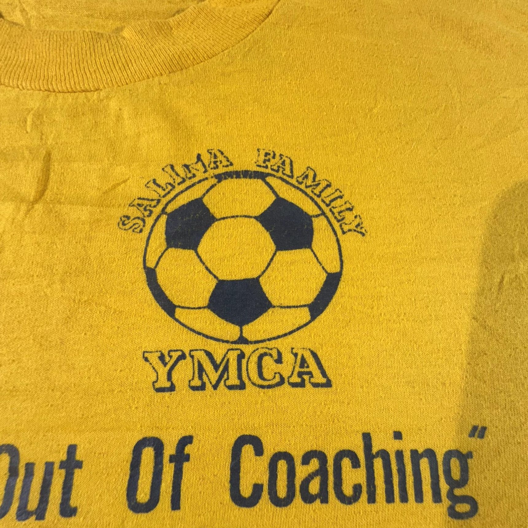 Jerzees VINTAGE Vintage Salina Family YMCA Shirt Mens Large Soccer Coach Centennial 80s Tee Size US L / EU 52-54 / 3 - 3 Thumbnail