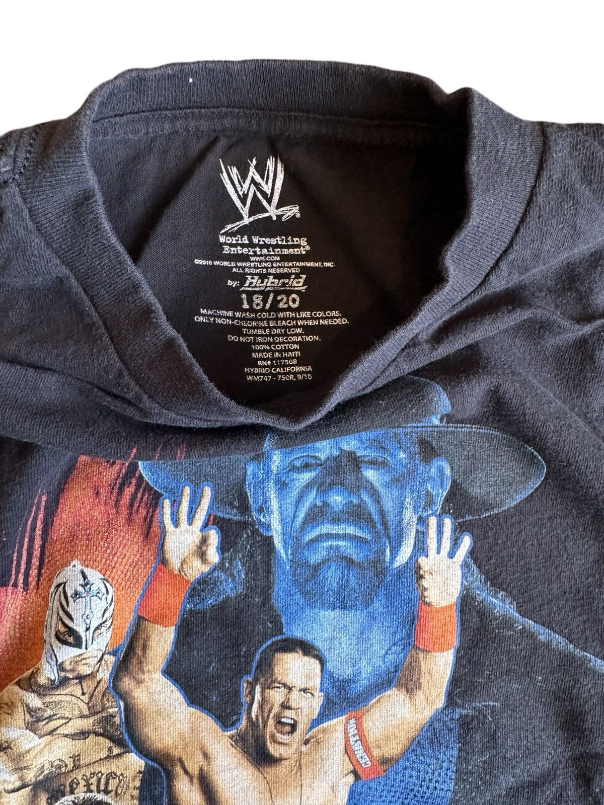 Vintage × WWE WWE Undertaker long sleeve t-shirt Size US M / EU 48-50 / 2 - 3 Thumbnail
